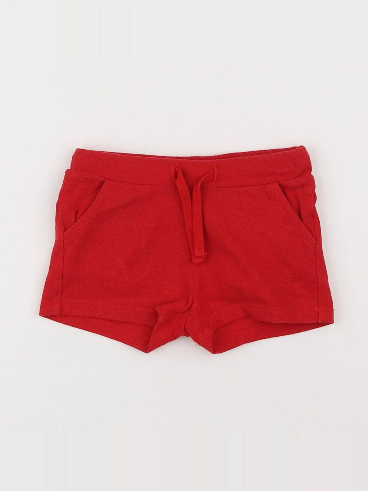 Boutchou - short rouge - 6 mois