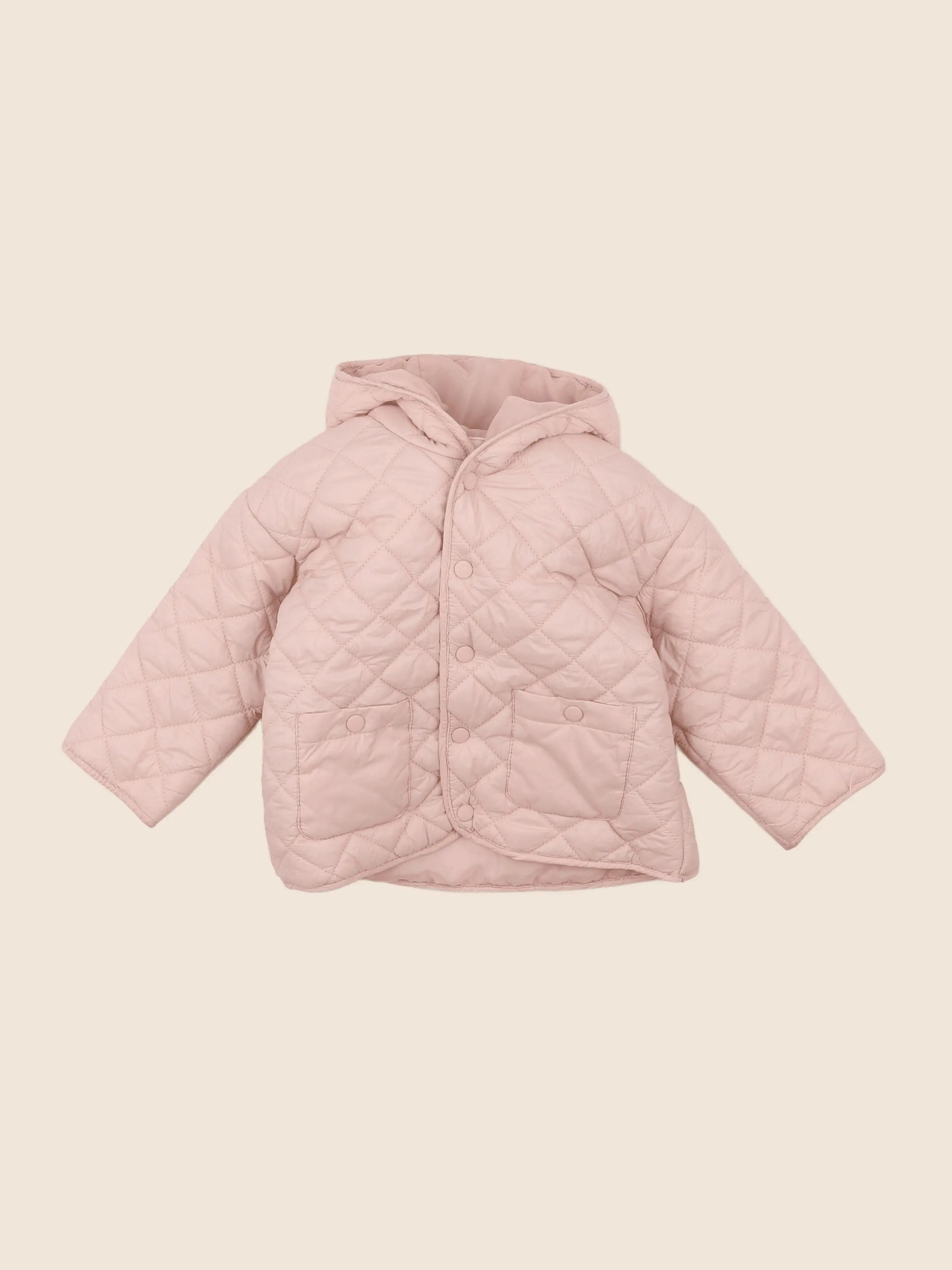 Vertbaudet - doudoune rose - 18 mois