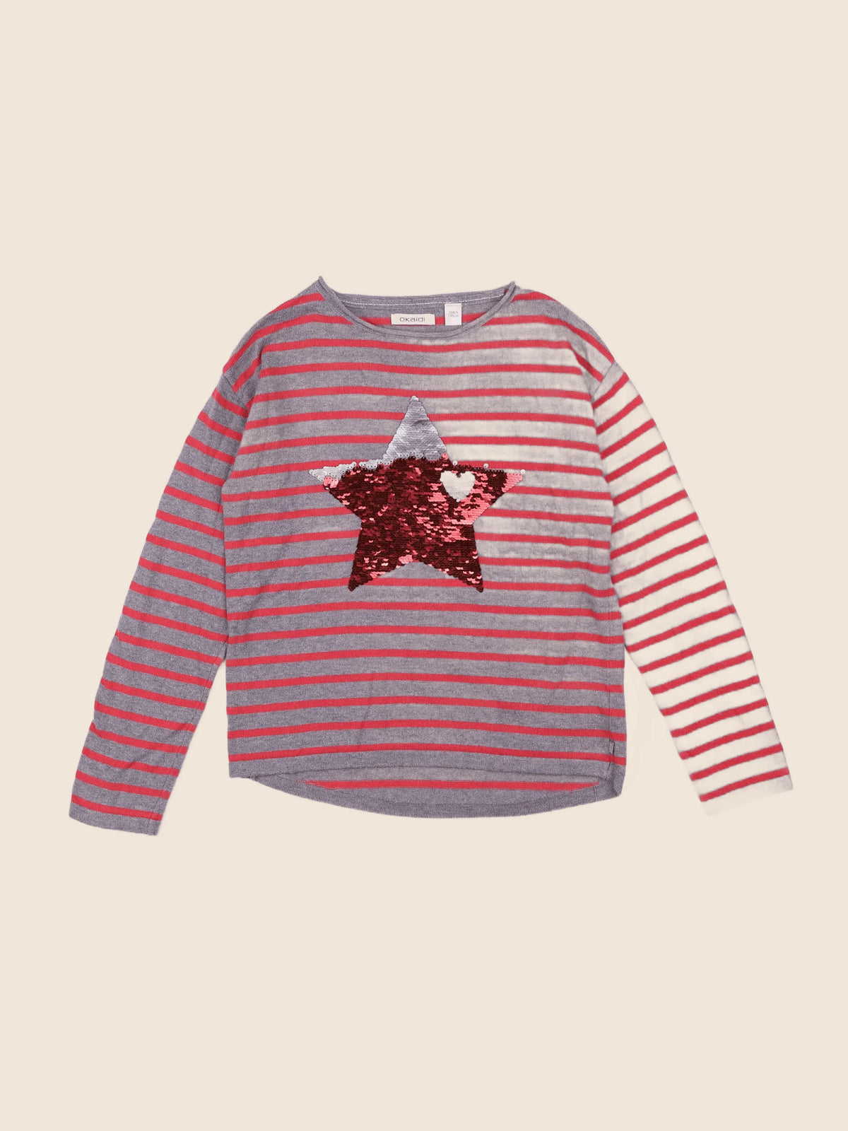 Okaidi - pull rose - 10 ans