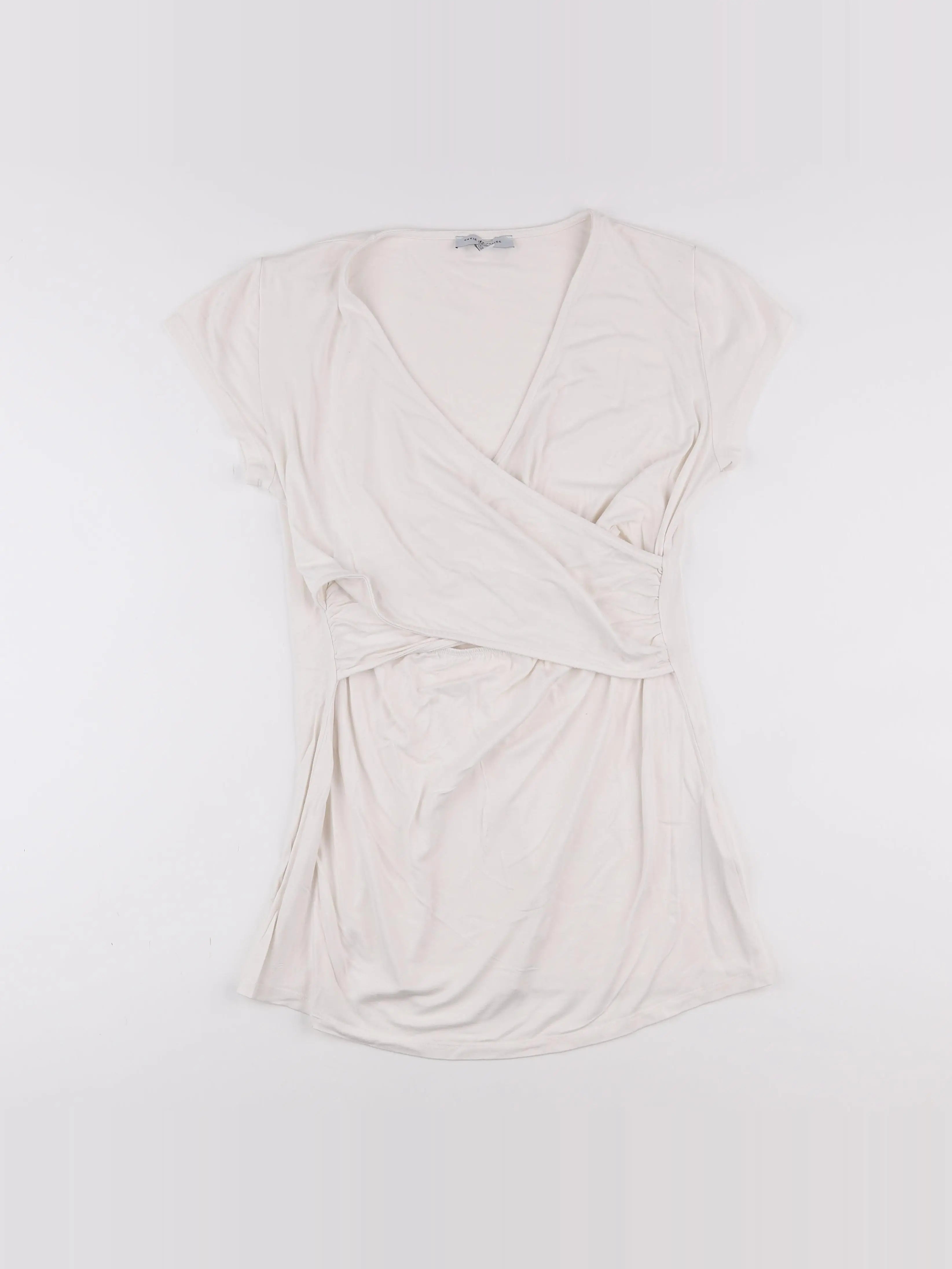 Envie de fraise - tee-shirt allaitement blanc - 42 à 44
