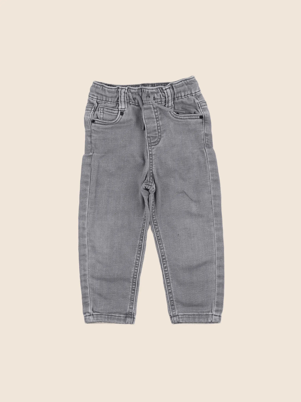 Mango - pantalon gris - 12/18 mois