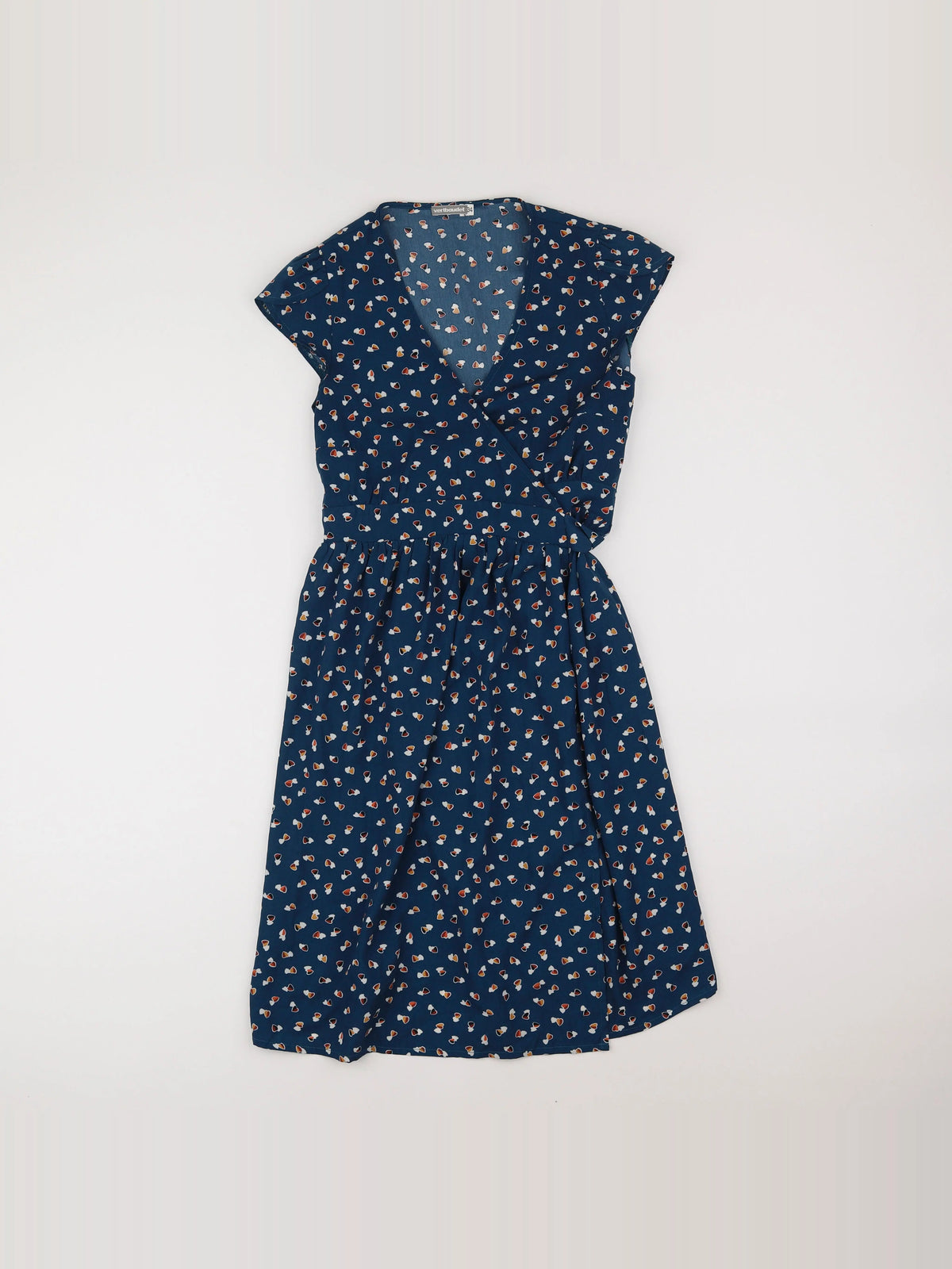 Vertbaudet - robe grossesse bleu - 34