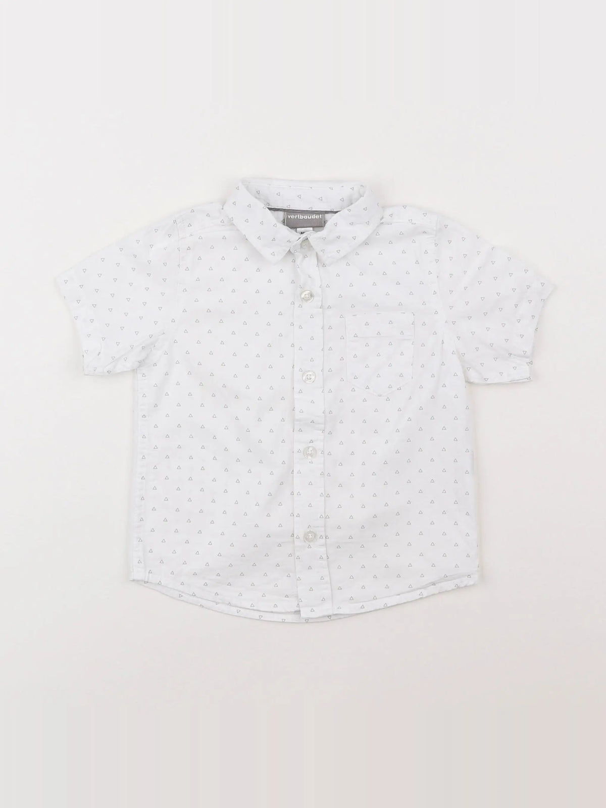 Vertbaudet - chemise blanc - 2 ans