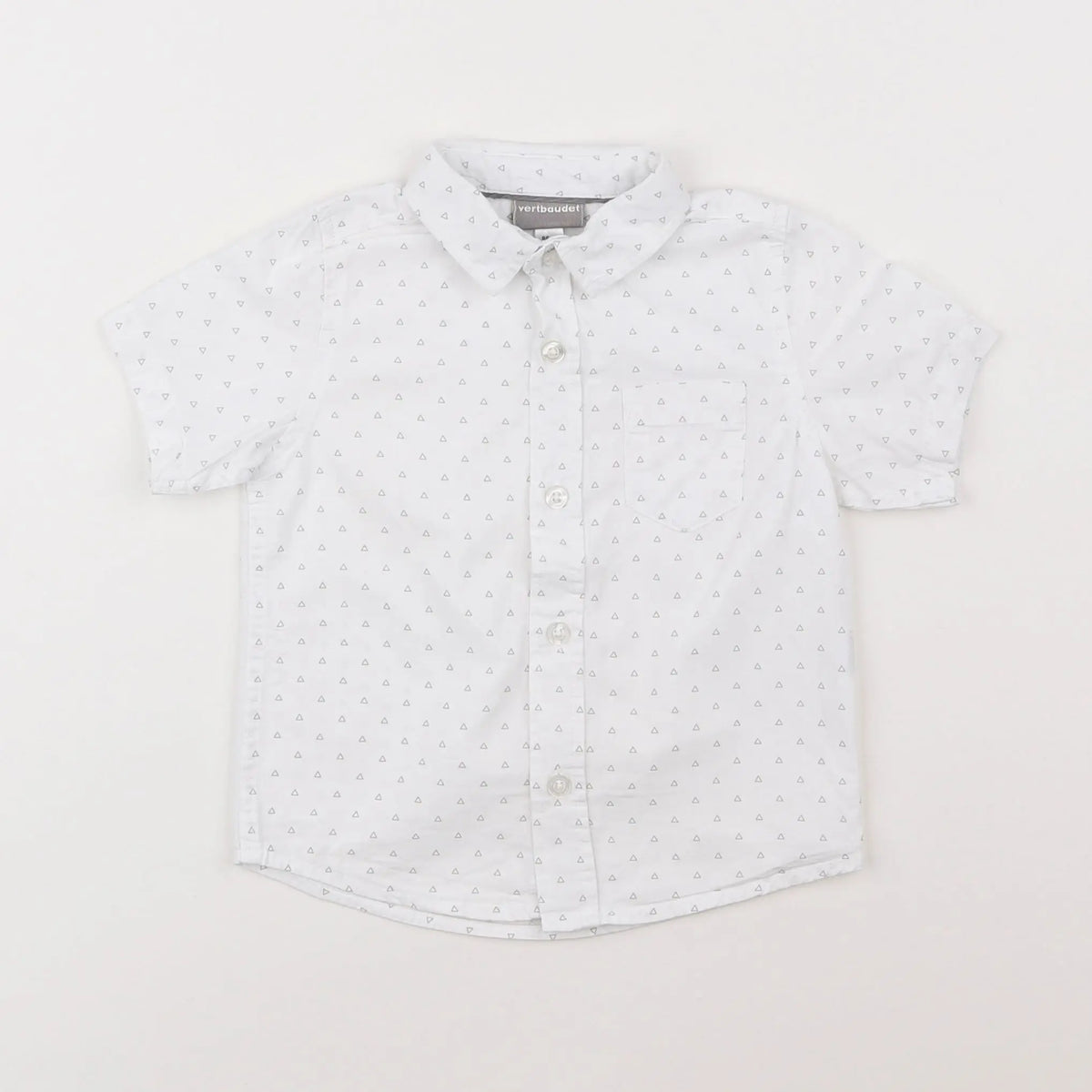 Vertbaudet - chemise blanc - 2 ans