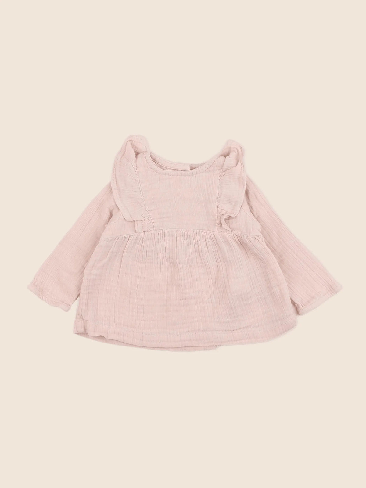 Vertbaudet - blouse rose - 9 mois