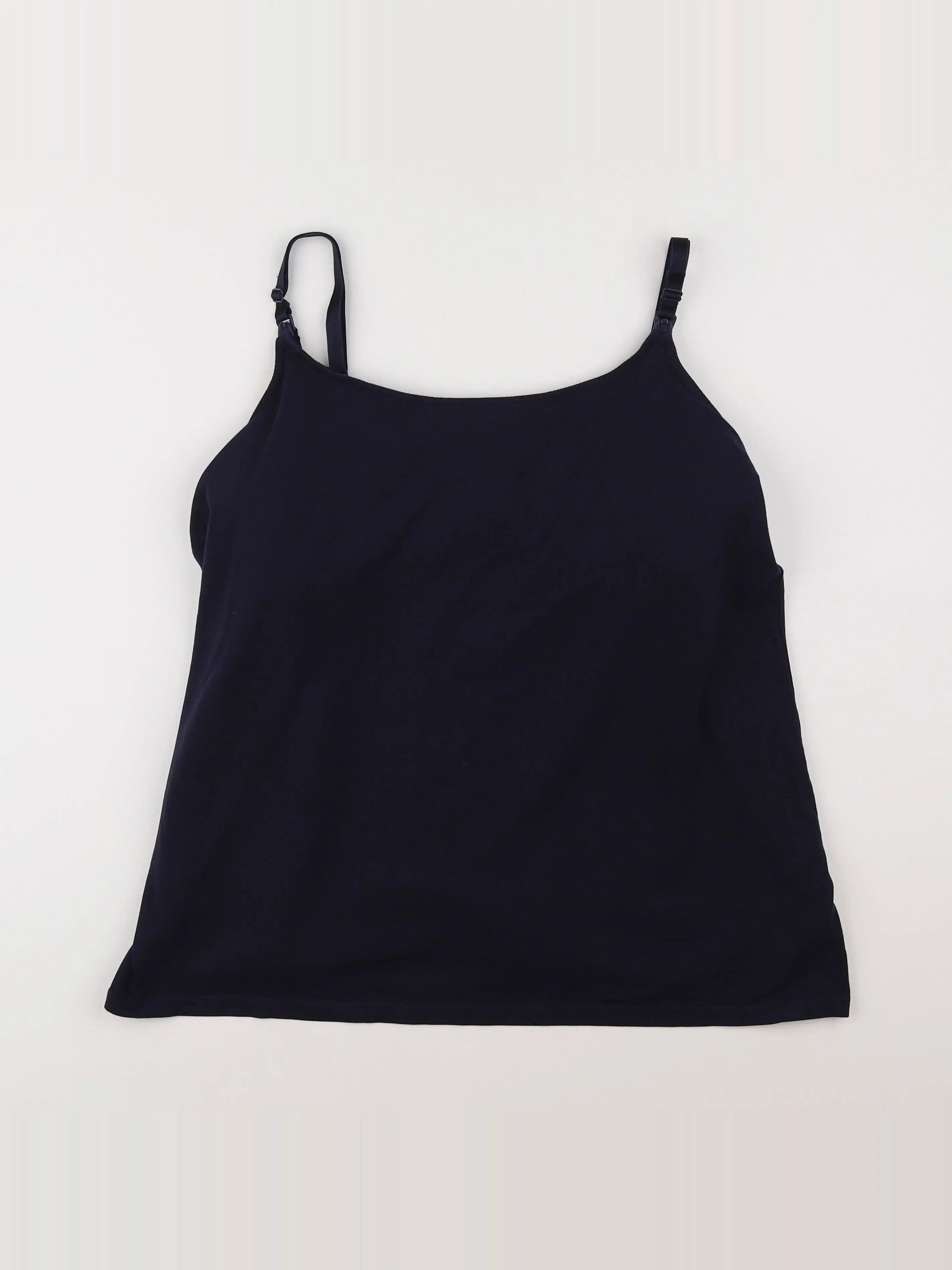 H&M - débardeur grossesse bleu - 42