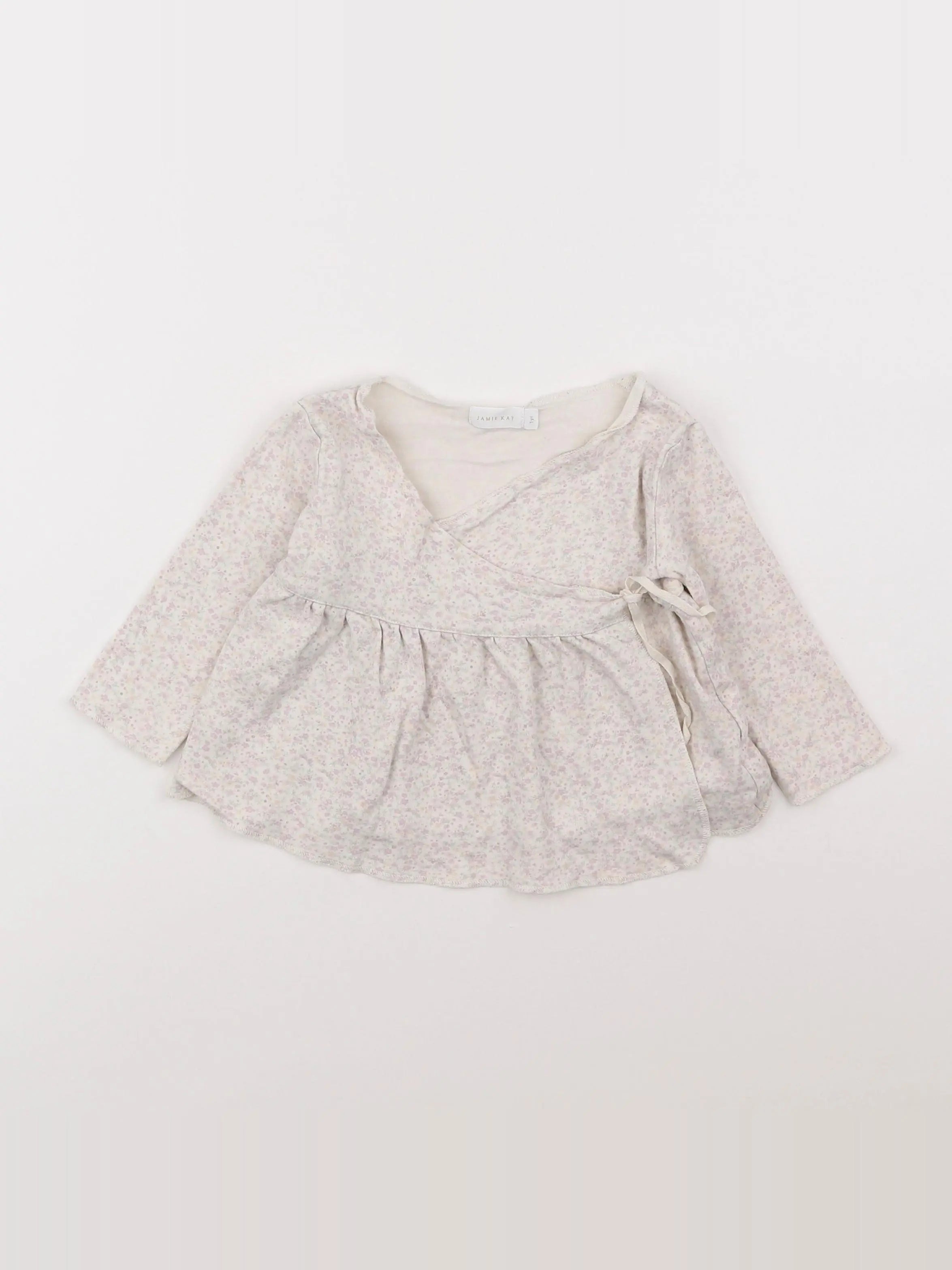 Jamie Kay - tee-shirt beige, violet - 12 mois à 2 ans