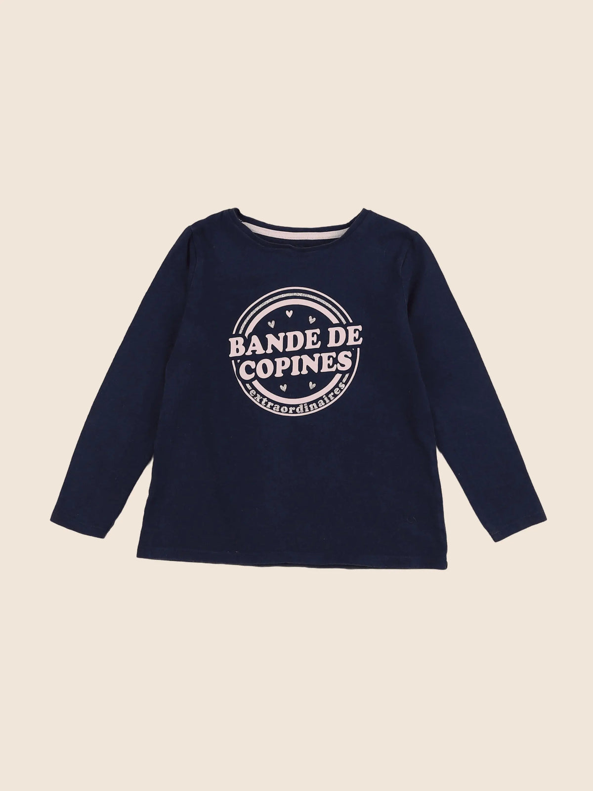 Vertbaudet - tee-shirt bleu - 5 ans