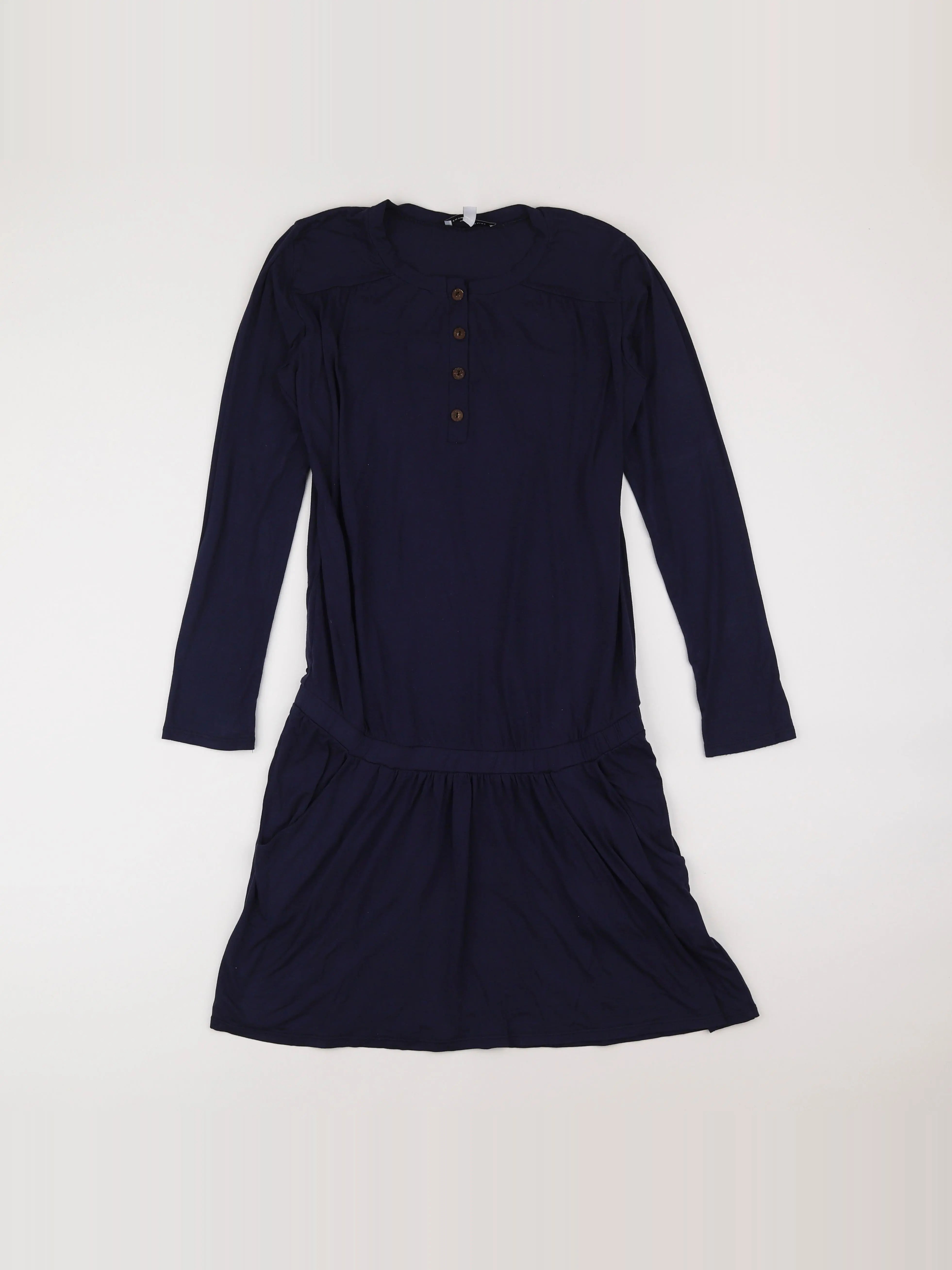 Envie de fraise - robe grossesse bleu - 36 à 38