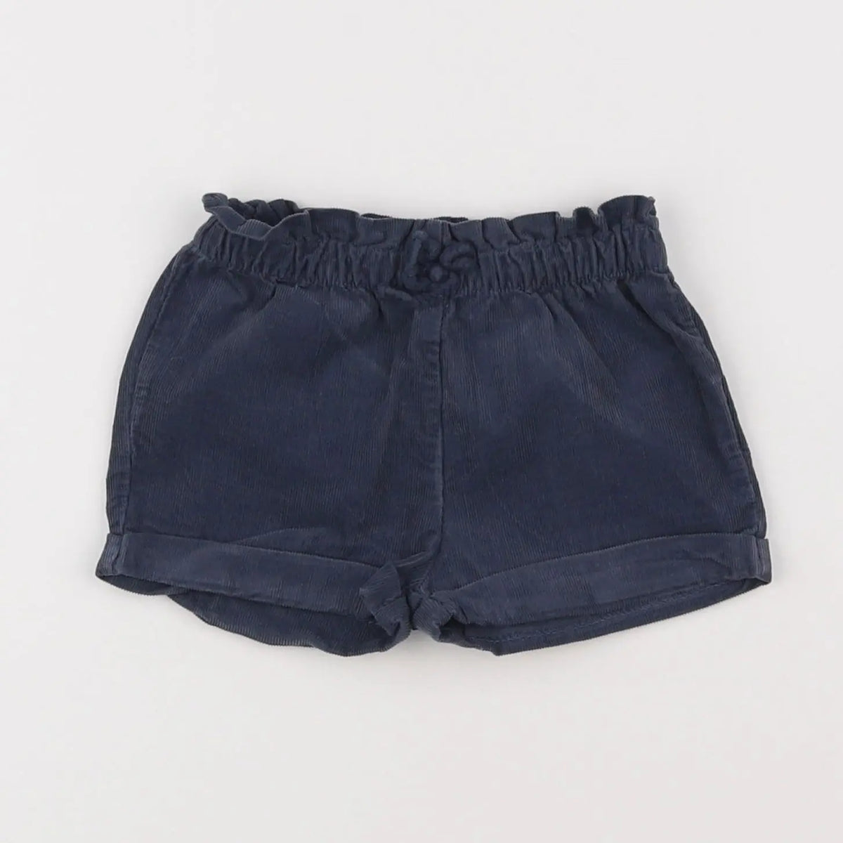 Vertbaudet - short bleu - 9 mois