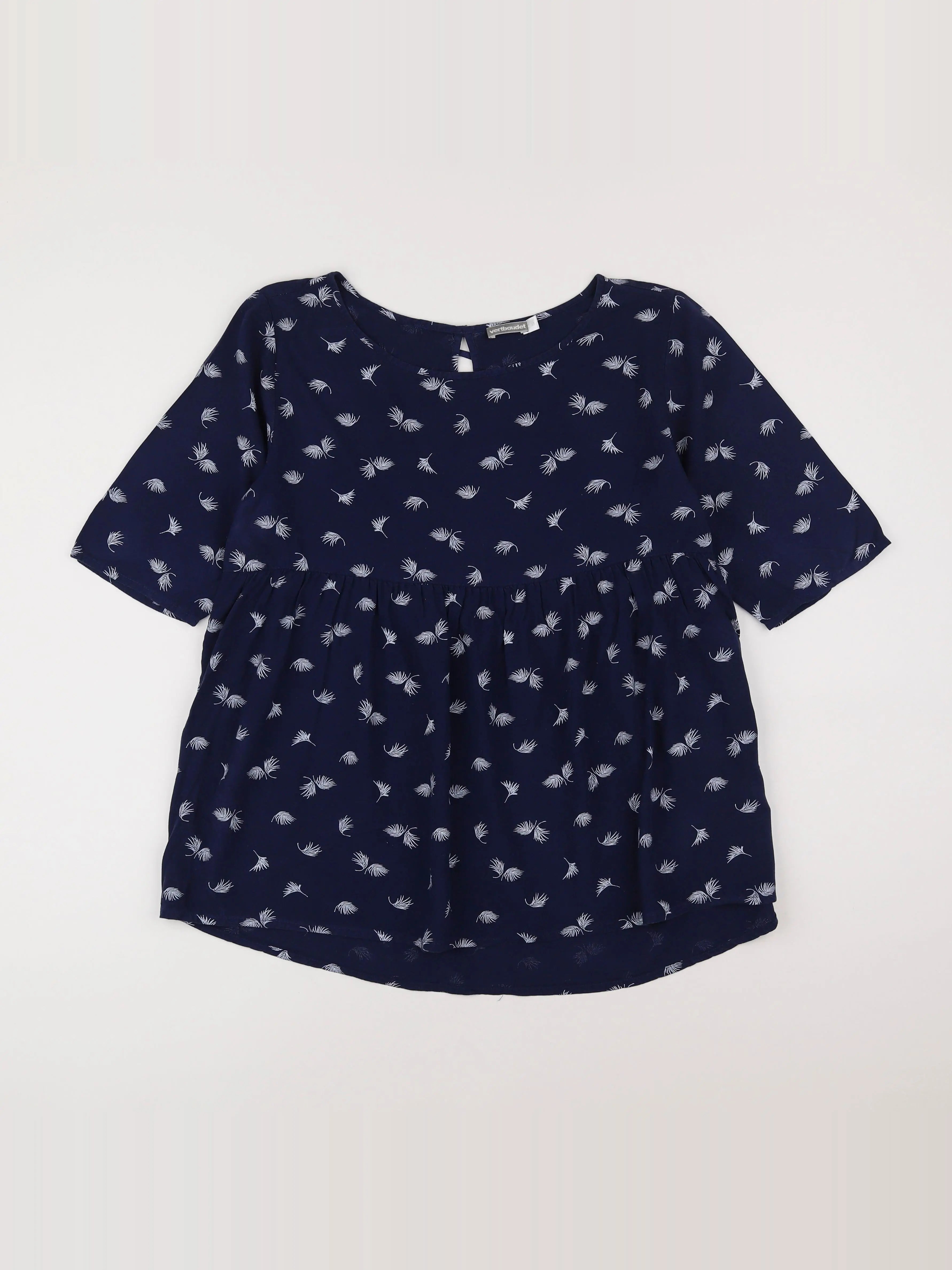 Vertbaudet - blouse grossesse bleu - 38