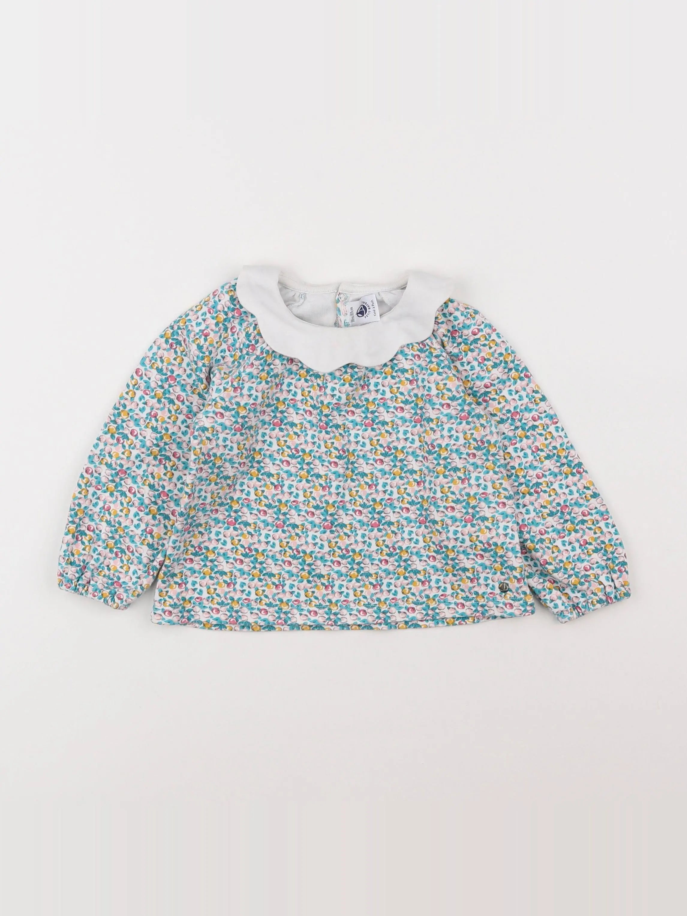 Petit Bateau - tee-shirt multicolore - 18 mois