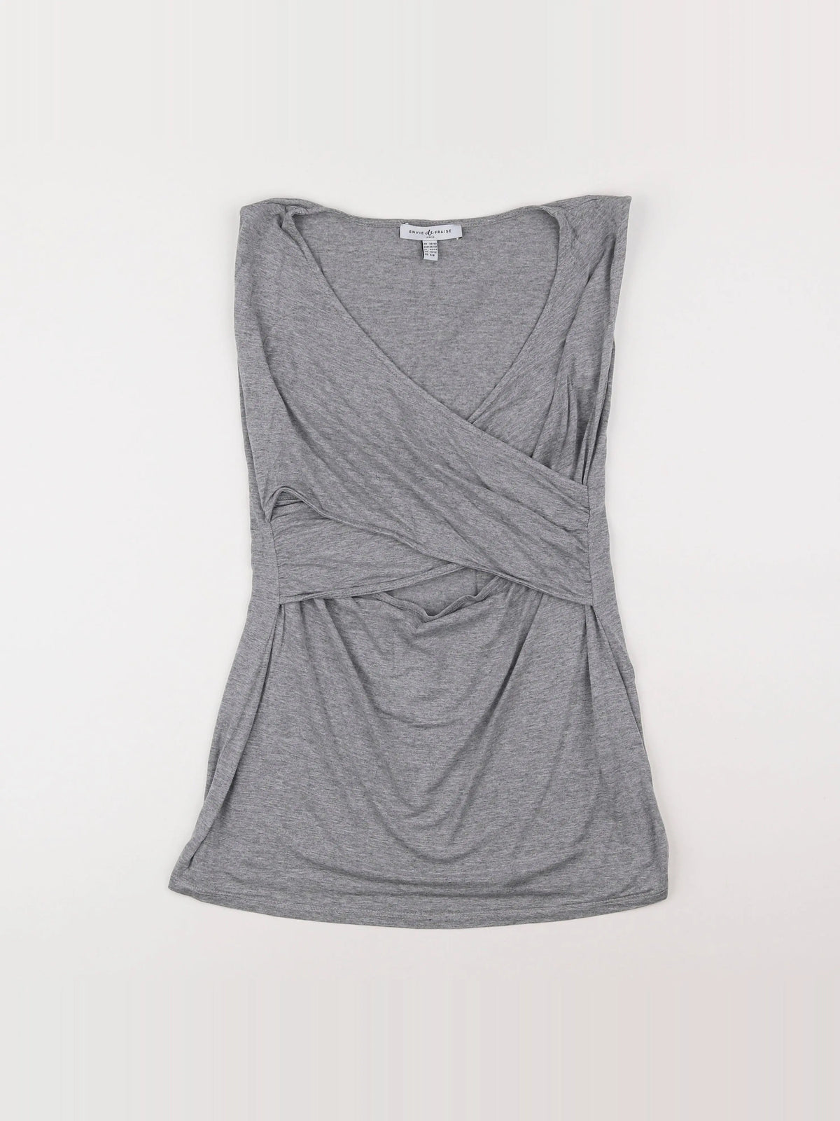 Envie de fraise - débardeur grossesse, grossesse, grossesse, grossesse, grossesse, grossesse gris - 38 à 40