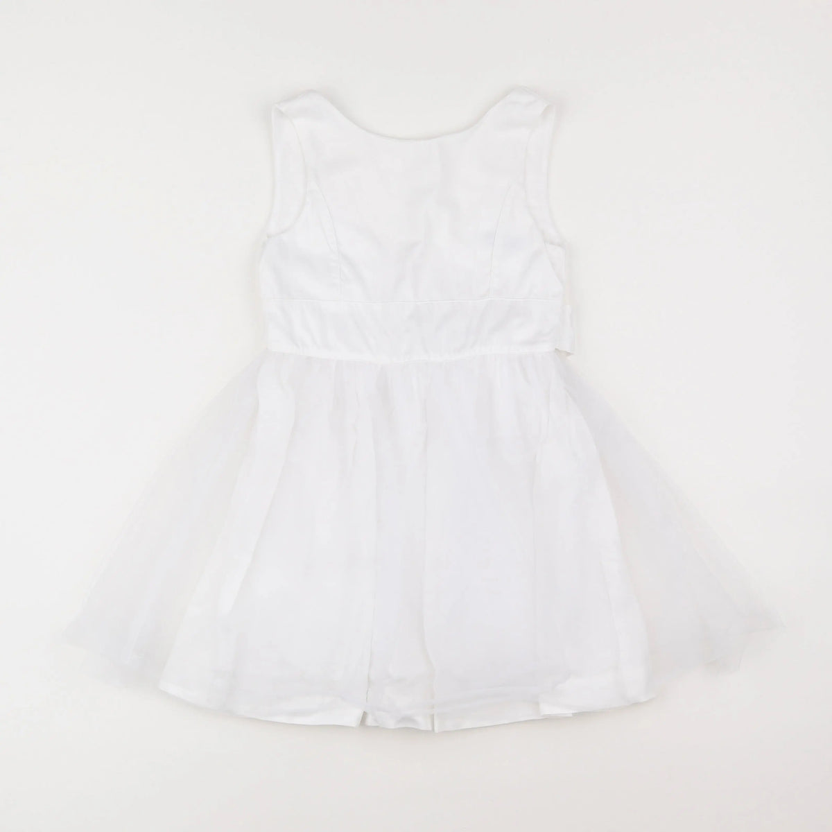 Vertbaudet - robe blanc - 6 ans