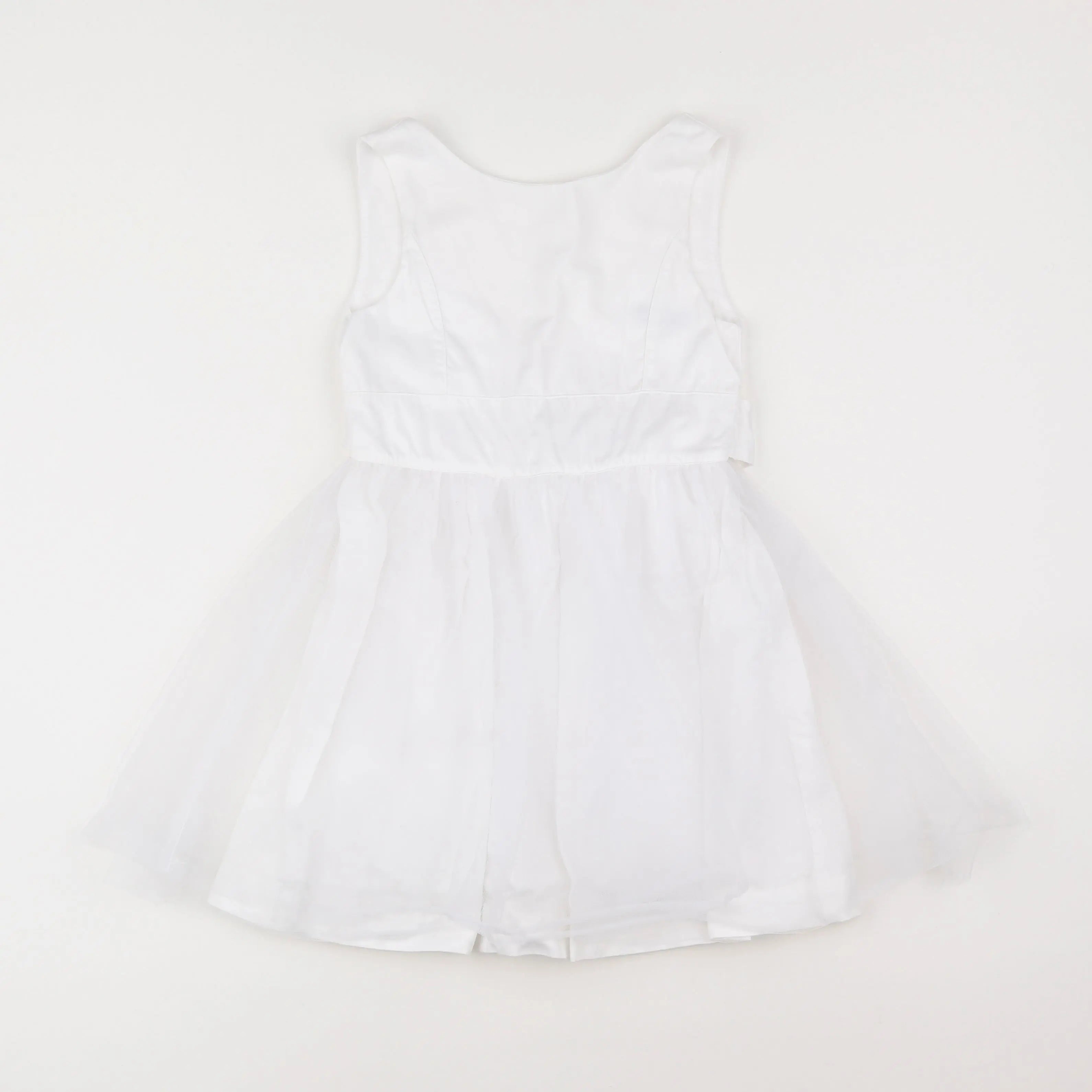 Vertbaudet - robe blanc - 6 ans