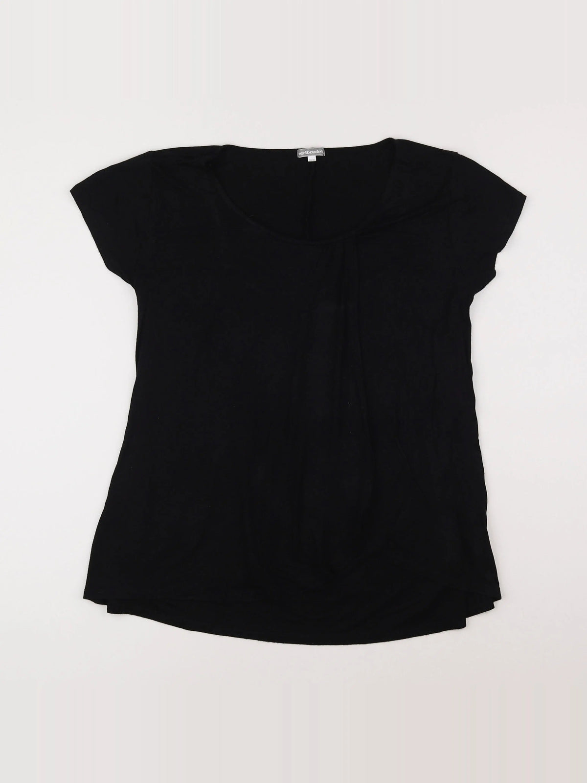 Vertbaudet - tee-shirt grossesse noir - 38 à 40