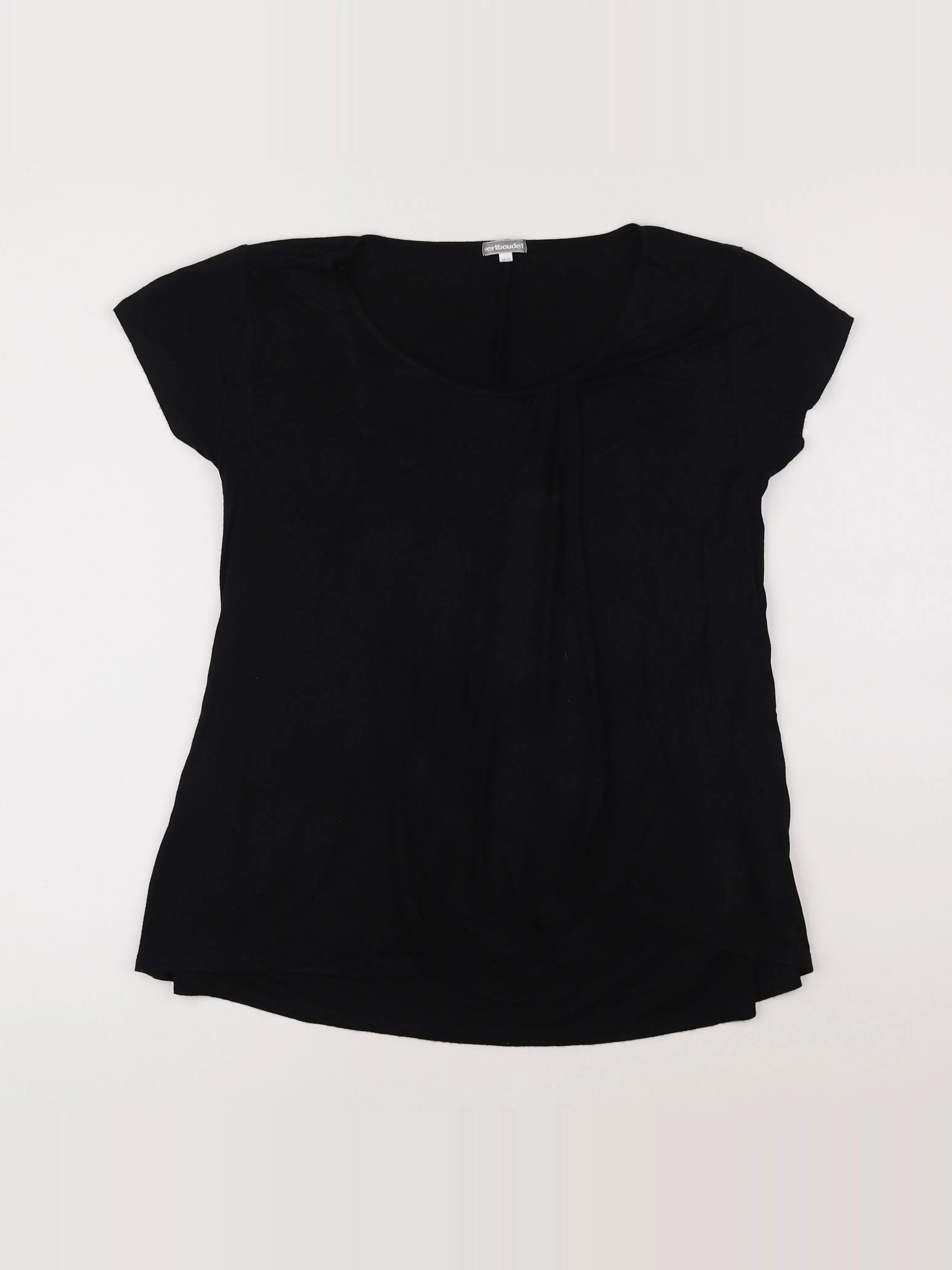 Vertbaudet - tee-shirt grossesse noir - 38 à 40