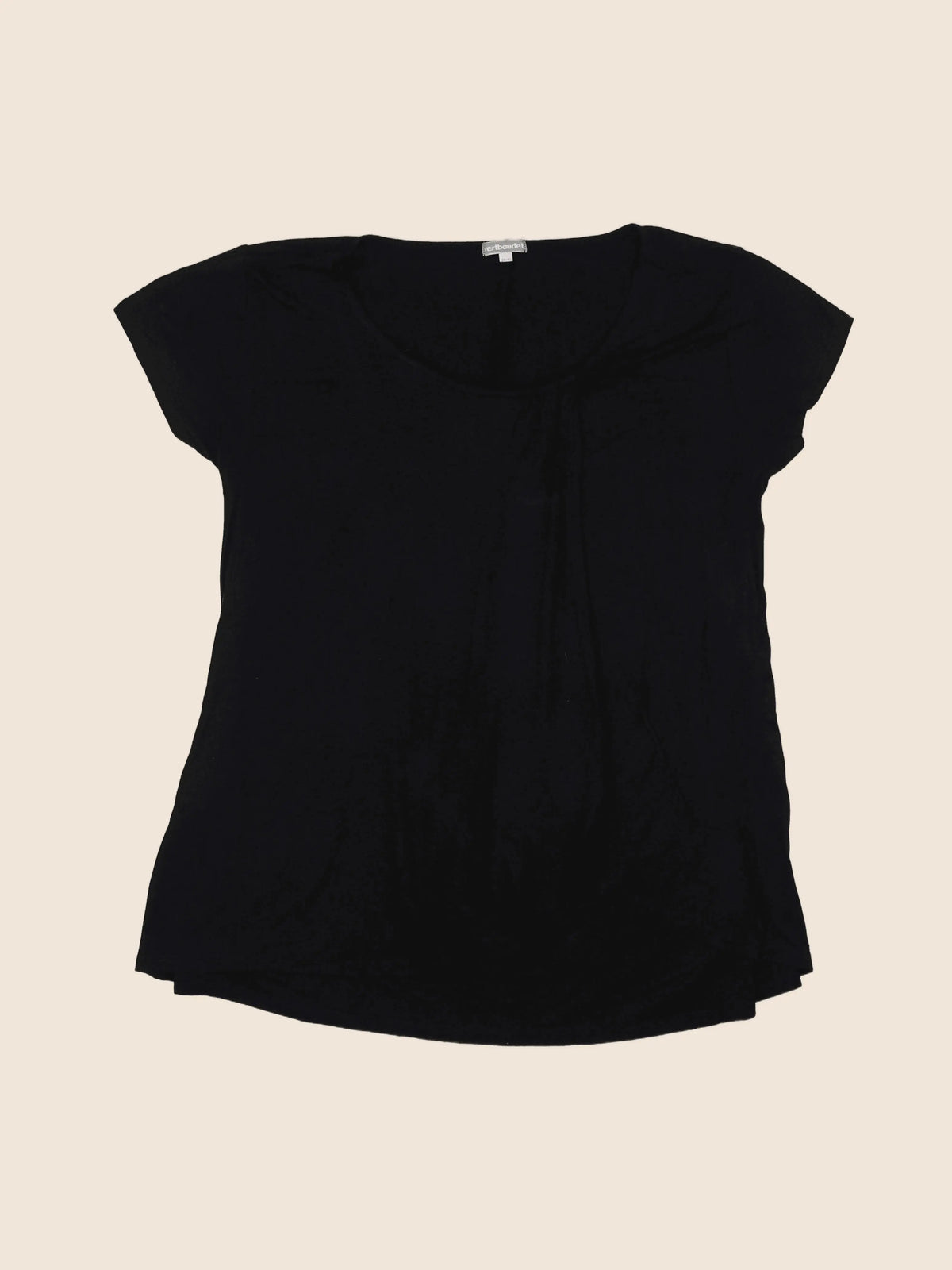 Vertbaudet - tee-shirt grossesse noir - 38 à 40
