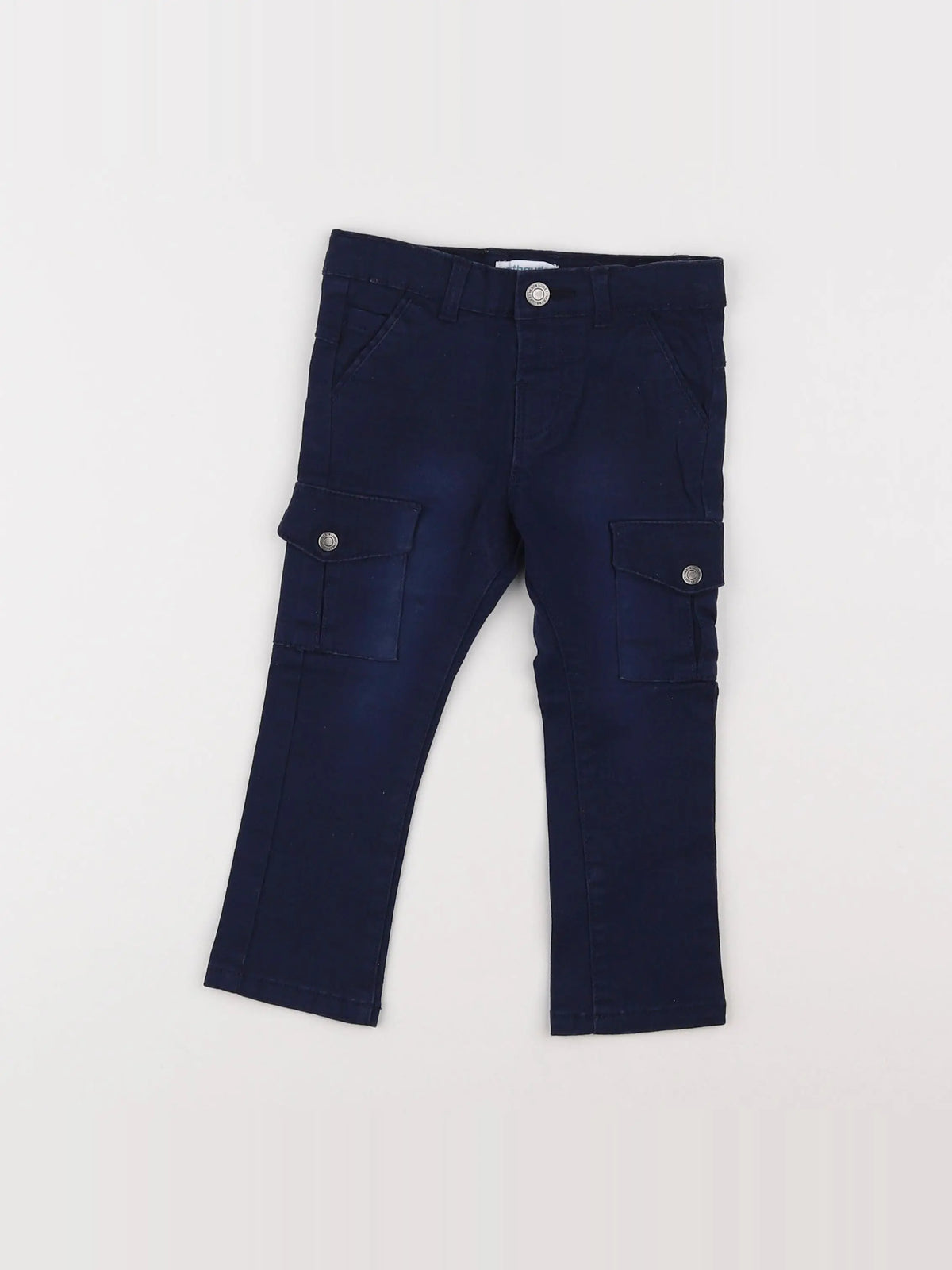 Vertbaudet - pantalon bleu - 18 mois