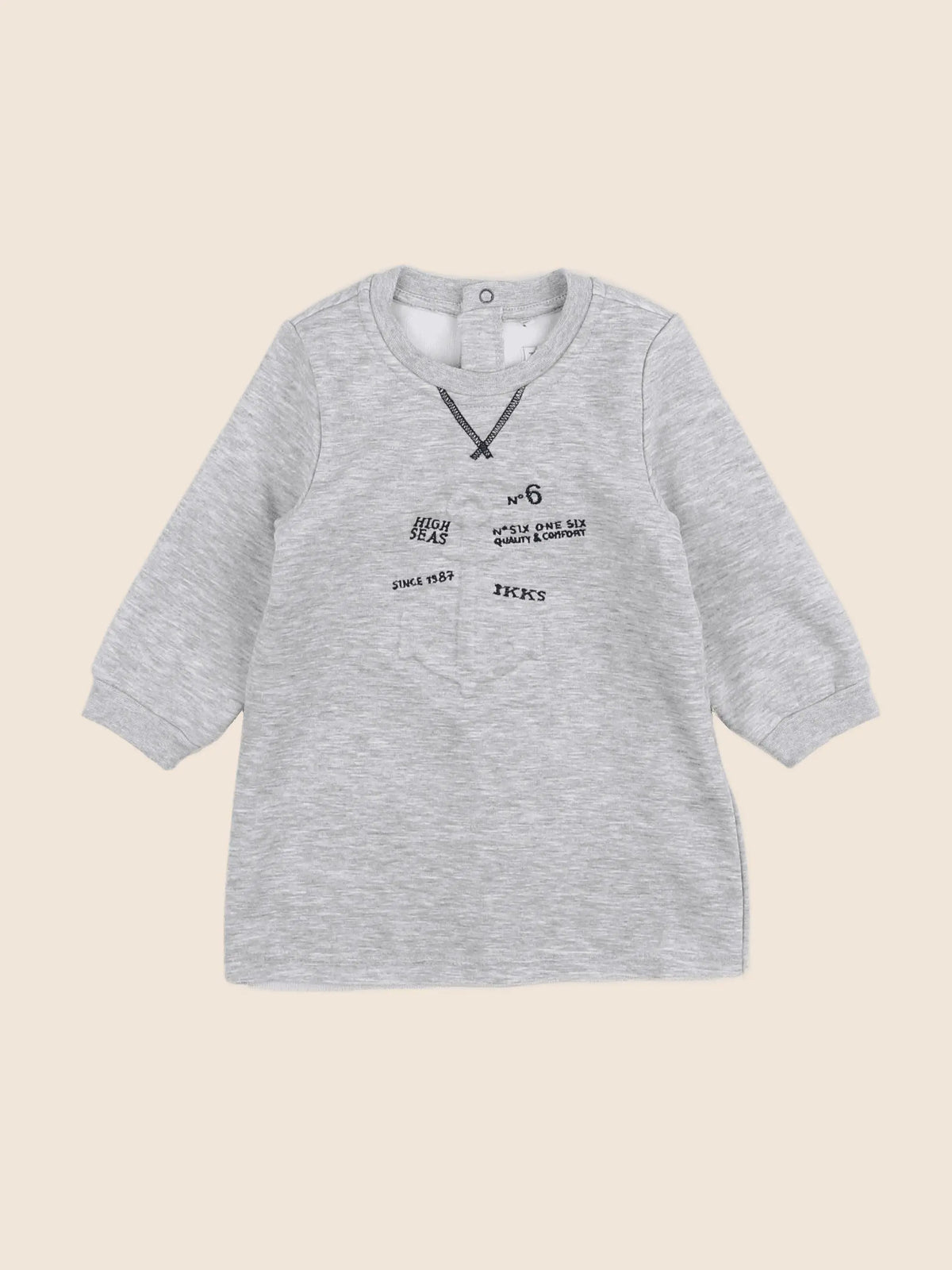 IKKS - robe gris - 18 mois