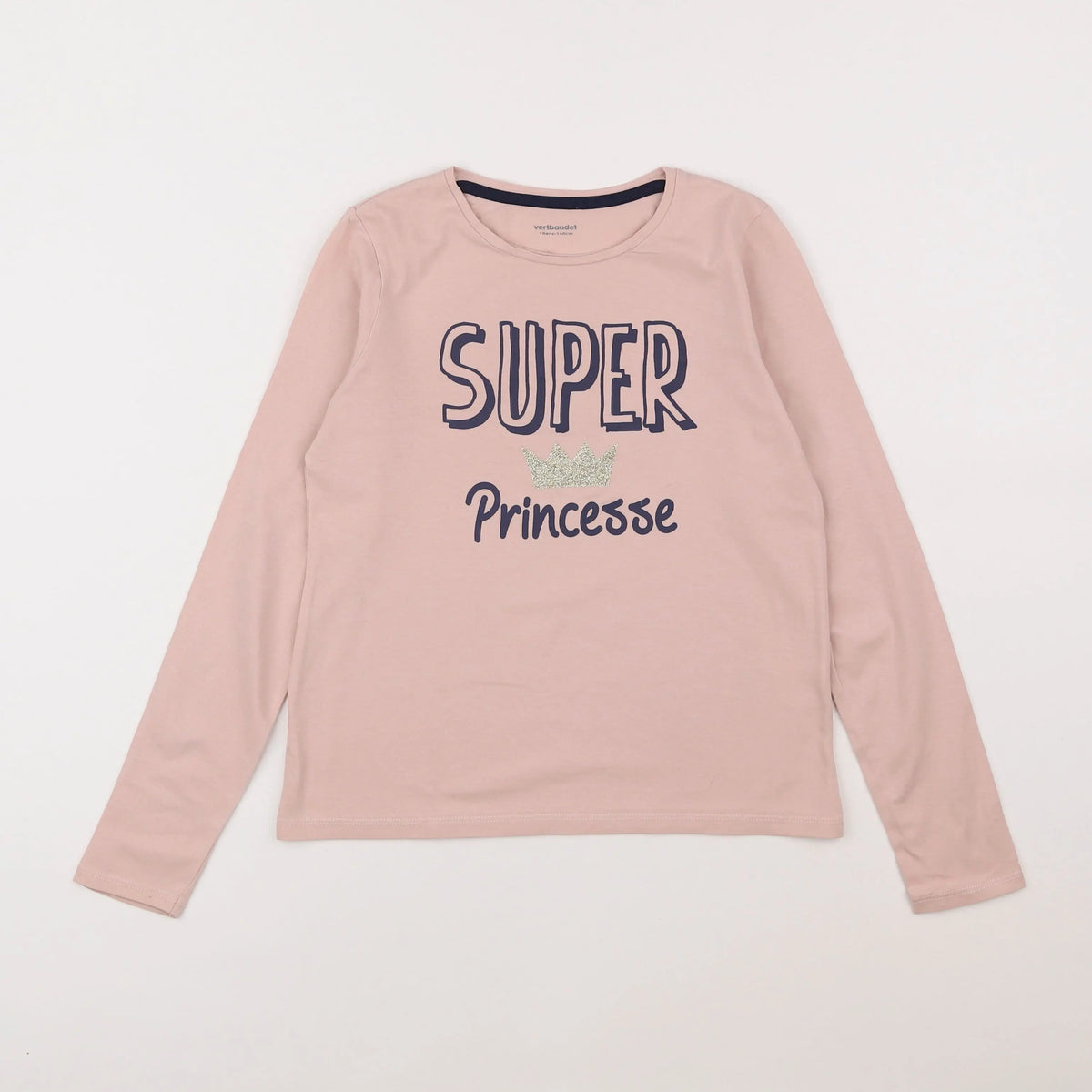 Vertbaudet - tee-shirt rose - 10 ans