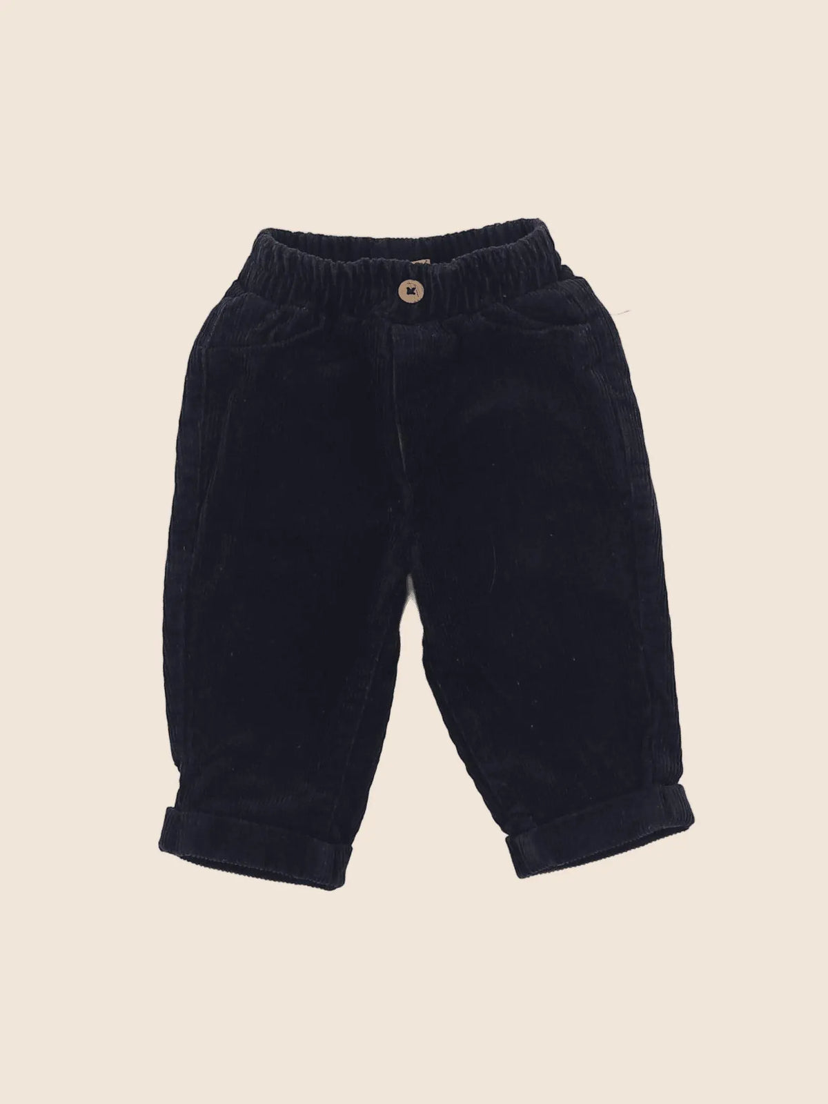 Vertbaudet - pantalon bleu - 3 mois