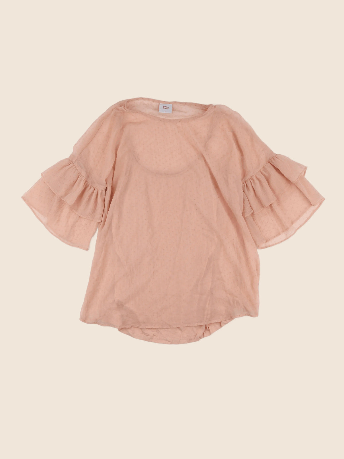 Mamalicious - blouse grossesse rose - lg