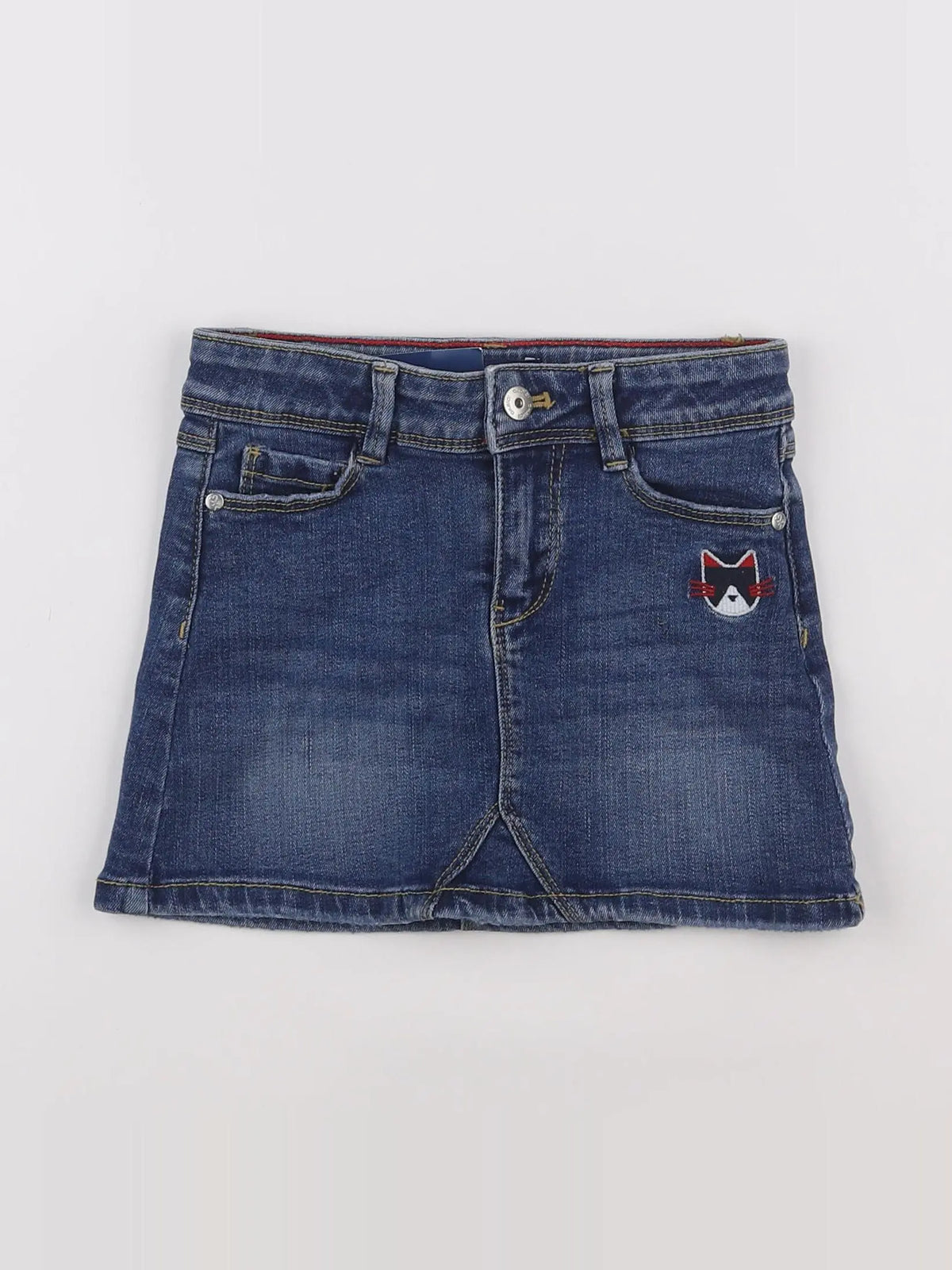 Okaidi - jupe bleu - 3 ans