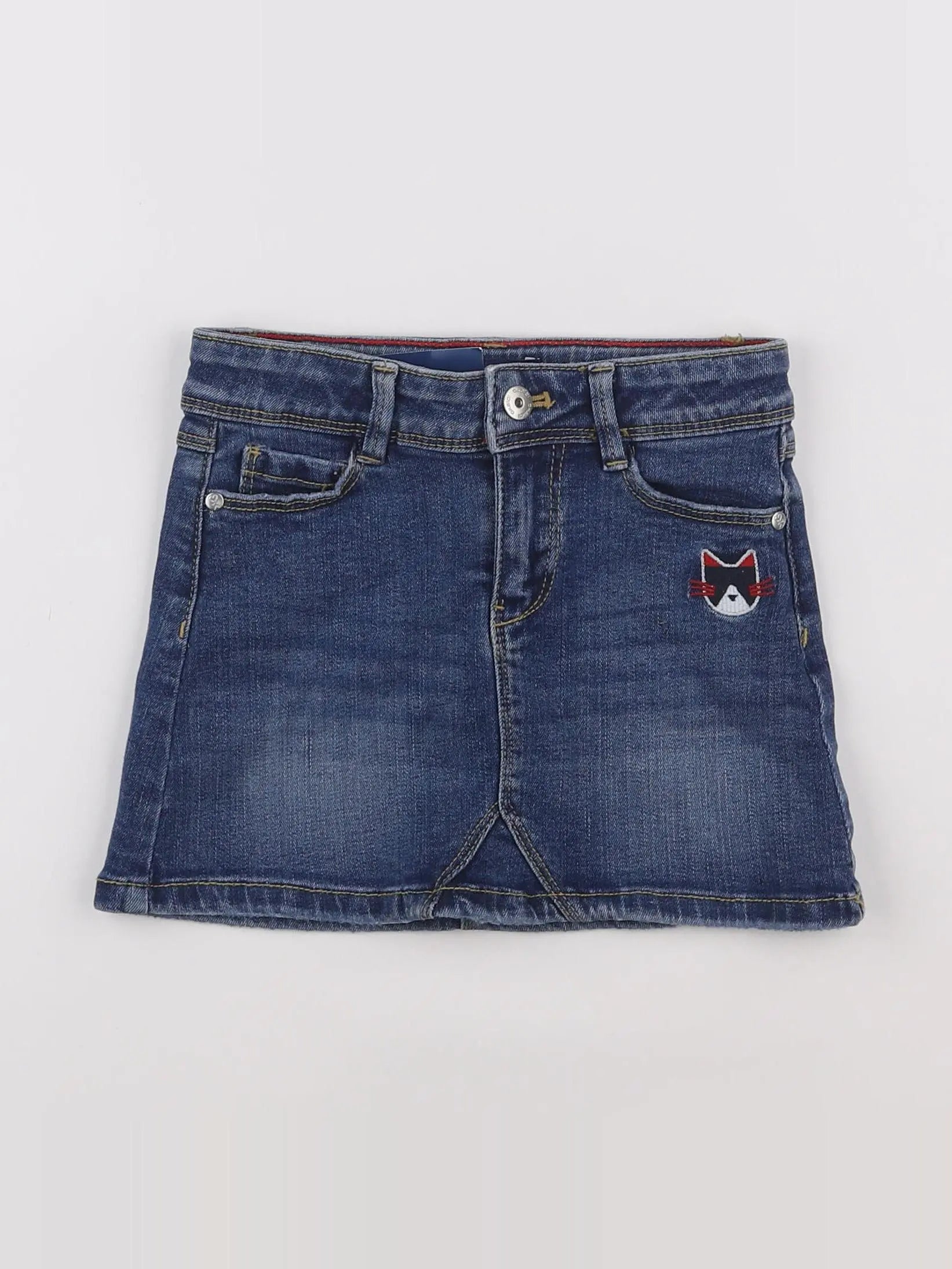 Okaidi - jupe bleu - 3 ans