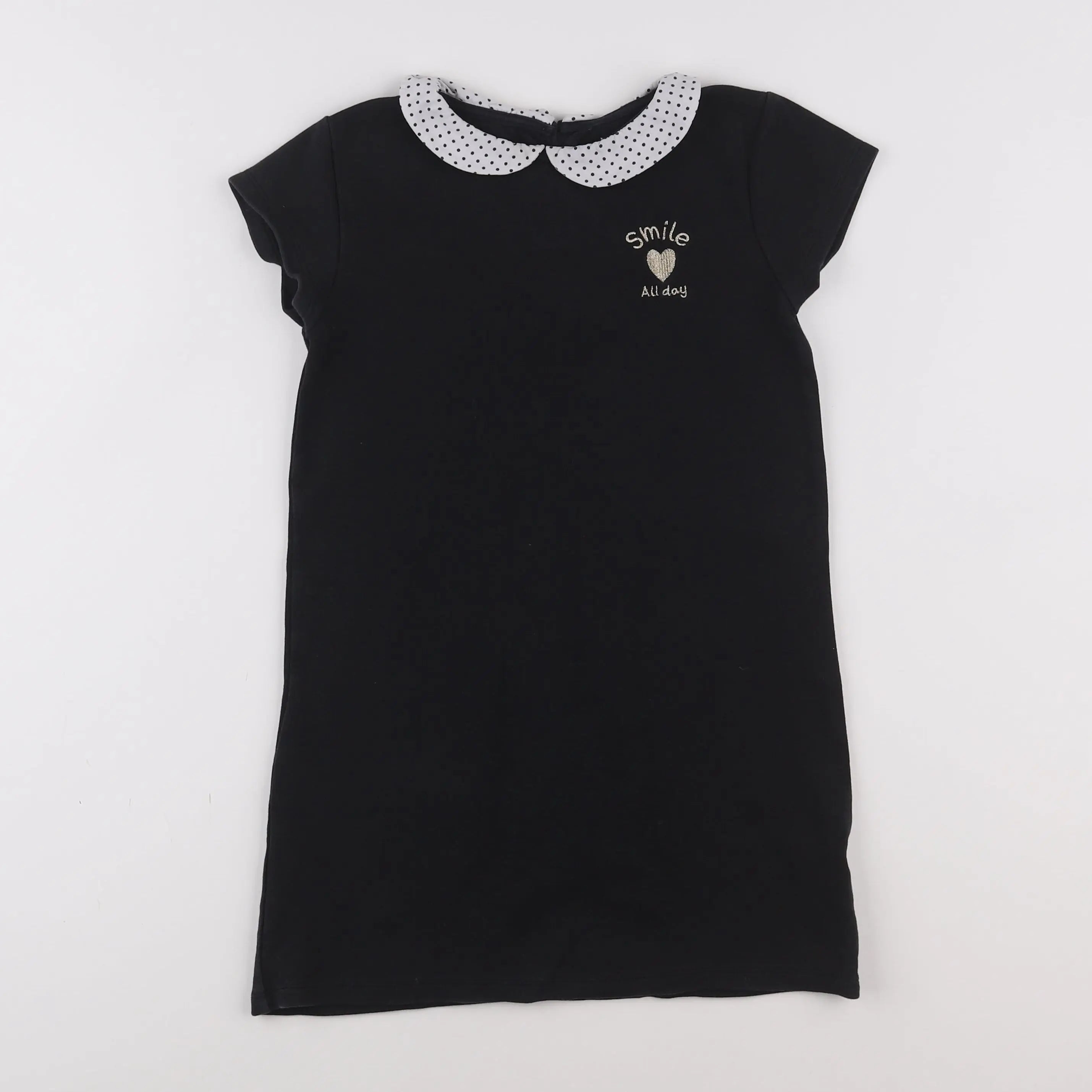 Vertbaudet - robe noir - 8 ans