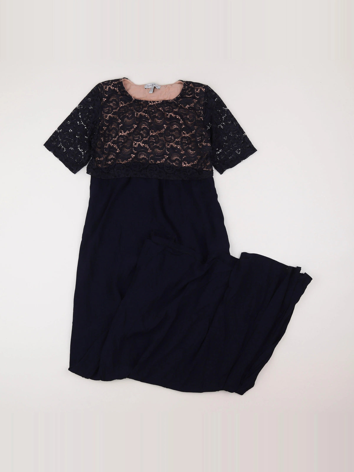 Envie de fraise - robe grossesse bleu - 36 à 38