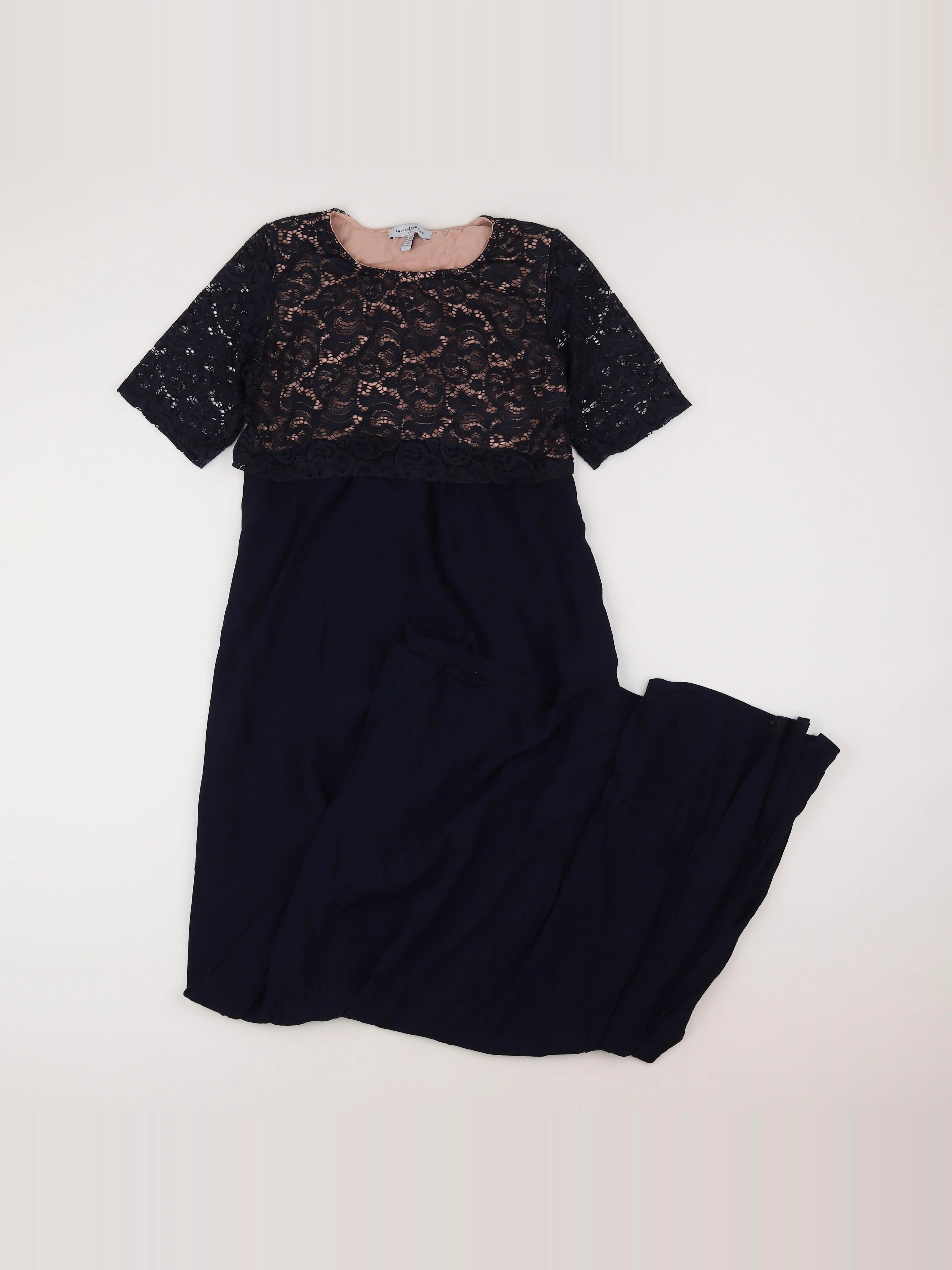 Envie de fraise - robe grossesse bleu - 36 à 38