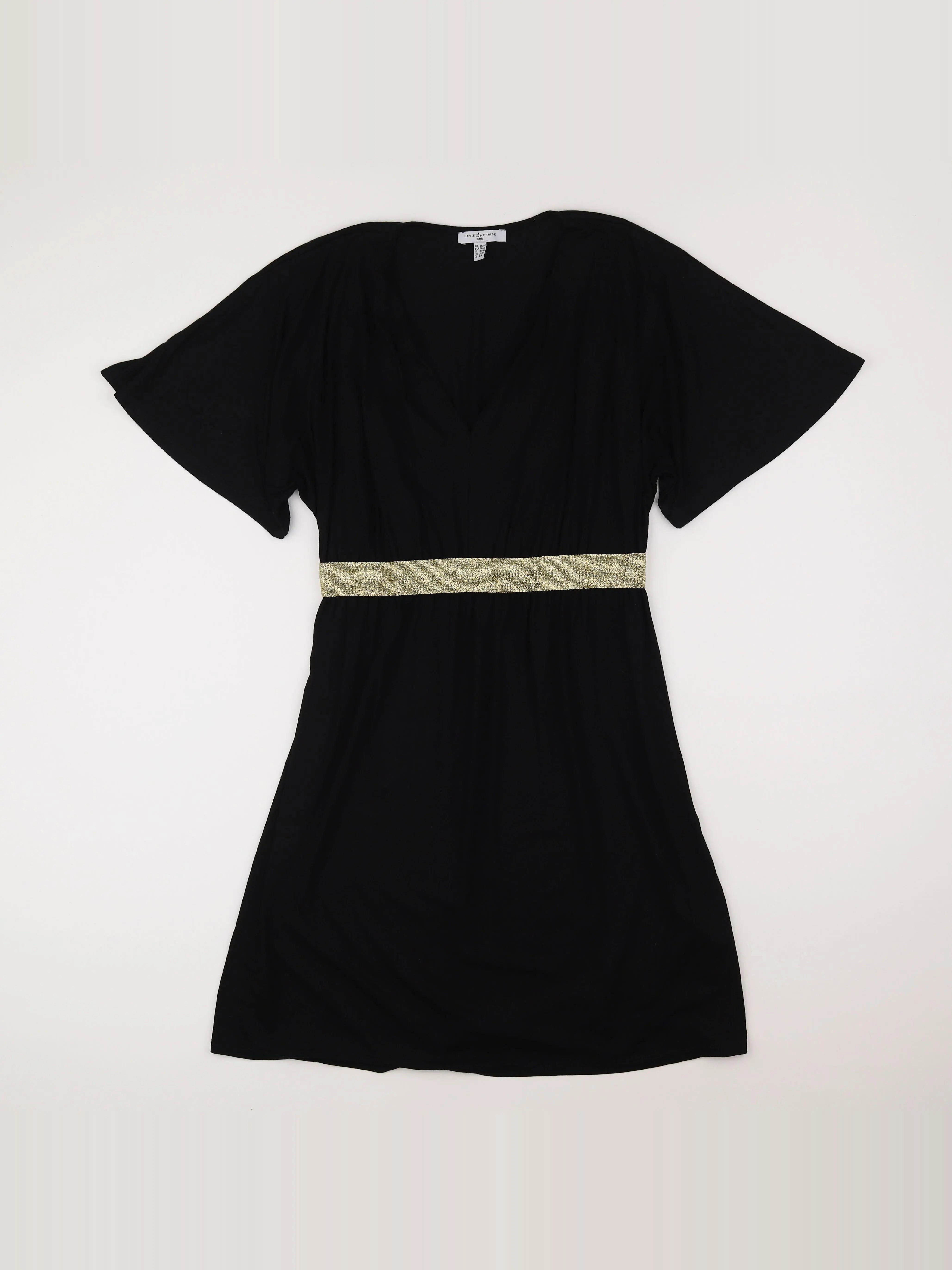 Envie de fraise - robe grossesse noir - 38 à 40