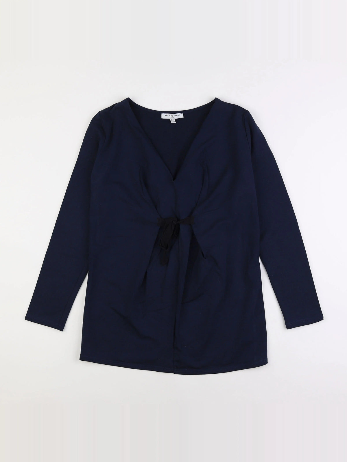 Envie de fraise - tee-shirt grossesse bleu - 38 à 40
