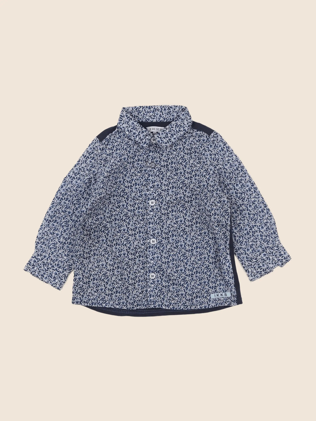 IKKS - chemise bleu - 12 mois