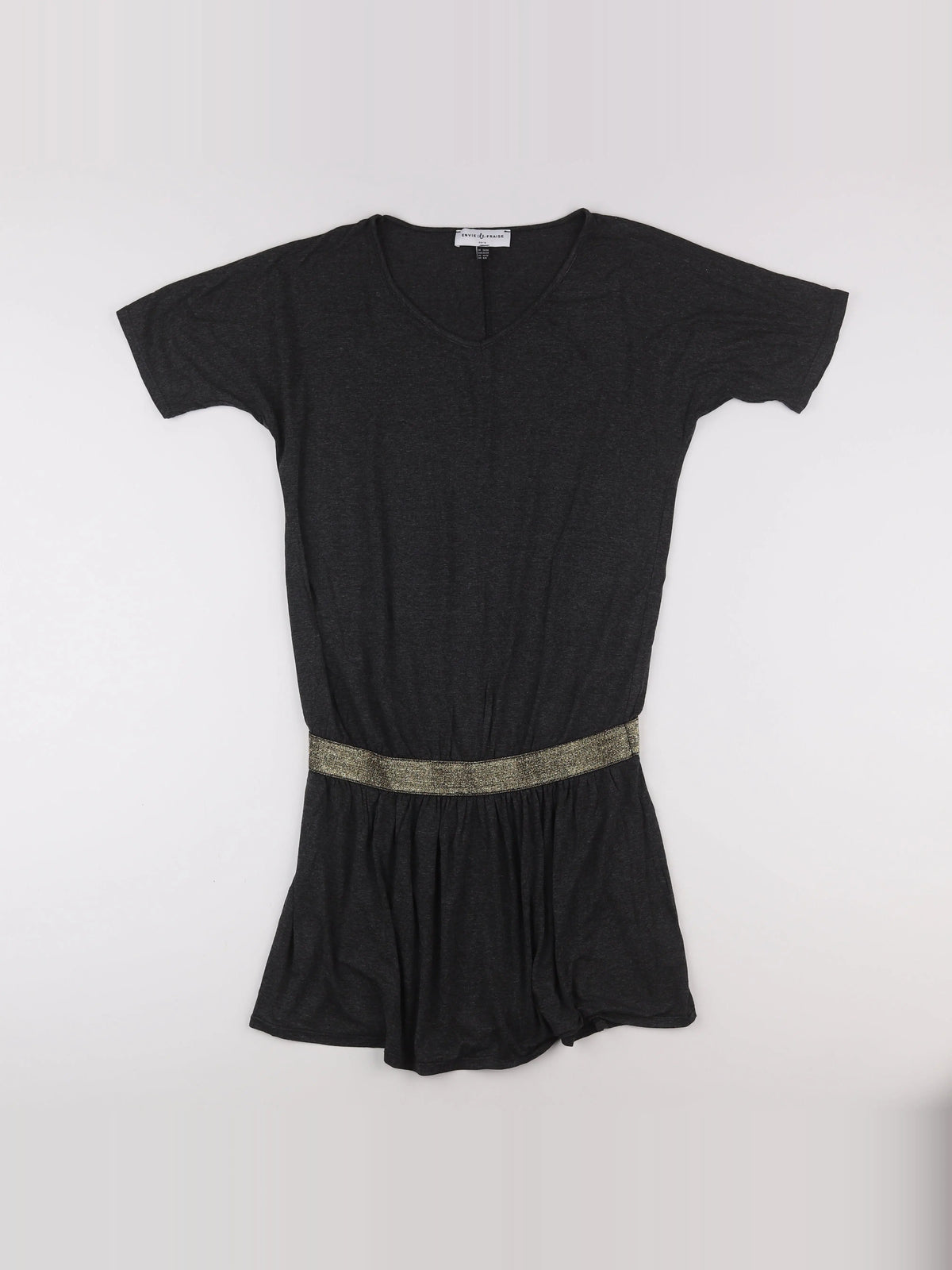Envie de fraise - robe grossesse gris - 38 à 40