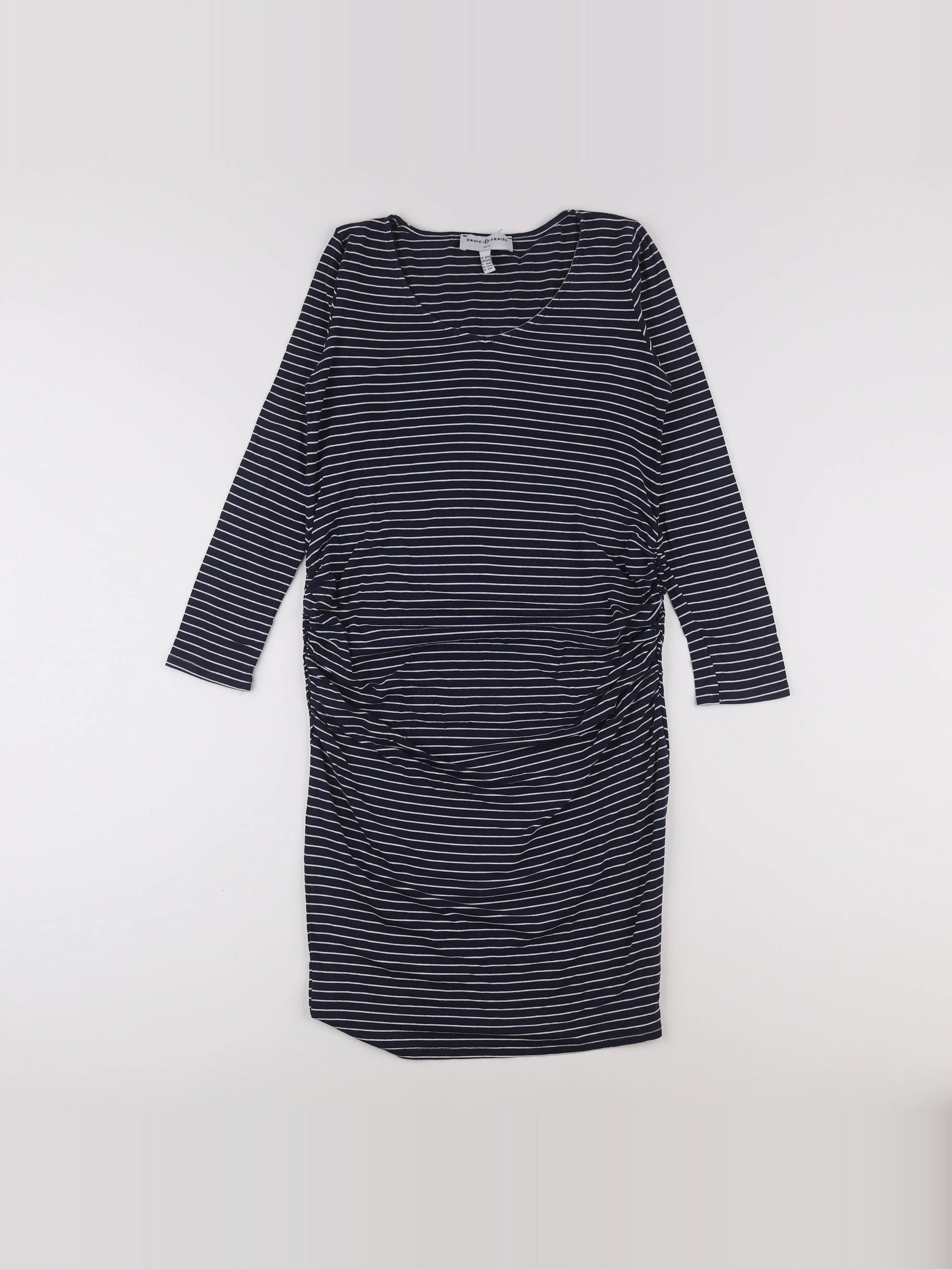 Envie de fraise - robe grossesse bleu - 40 à 42