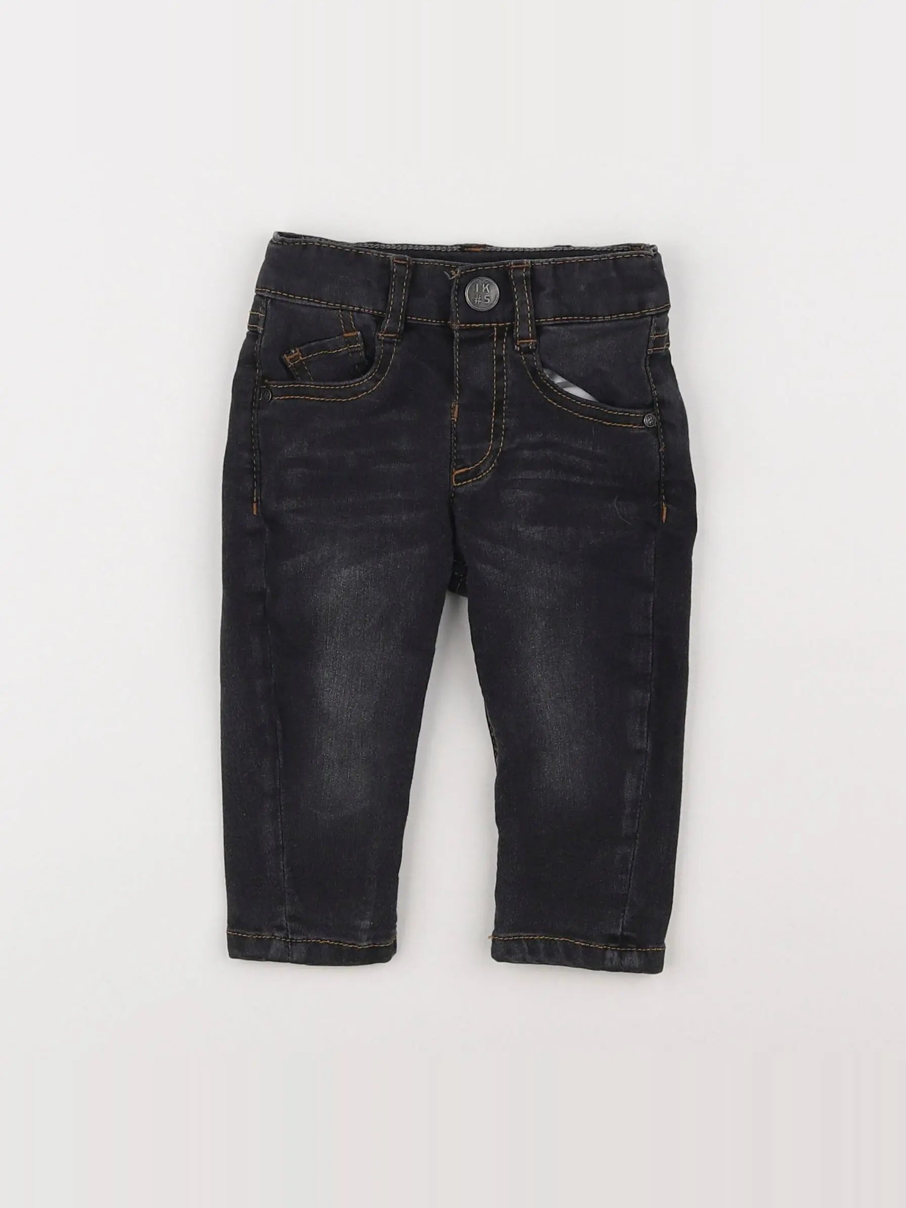 IKKS - jean gris - 6 mois