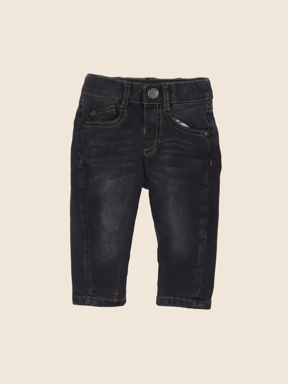 IKKS - jean gris - 6 mois