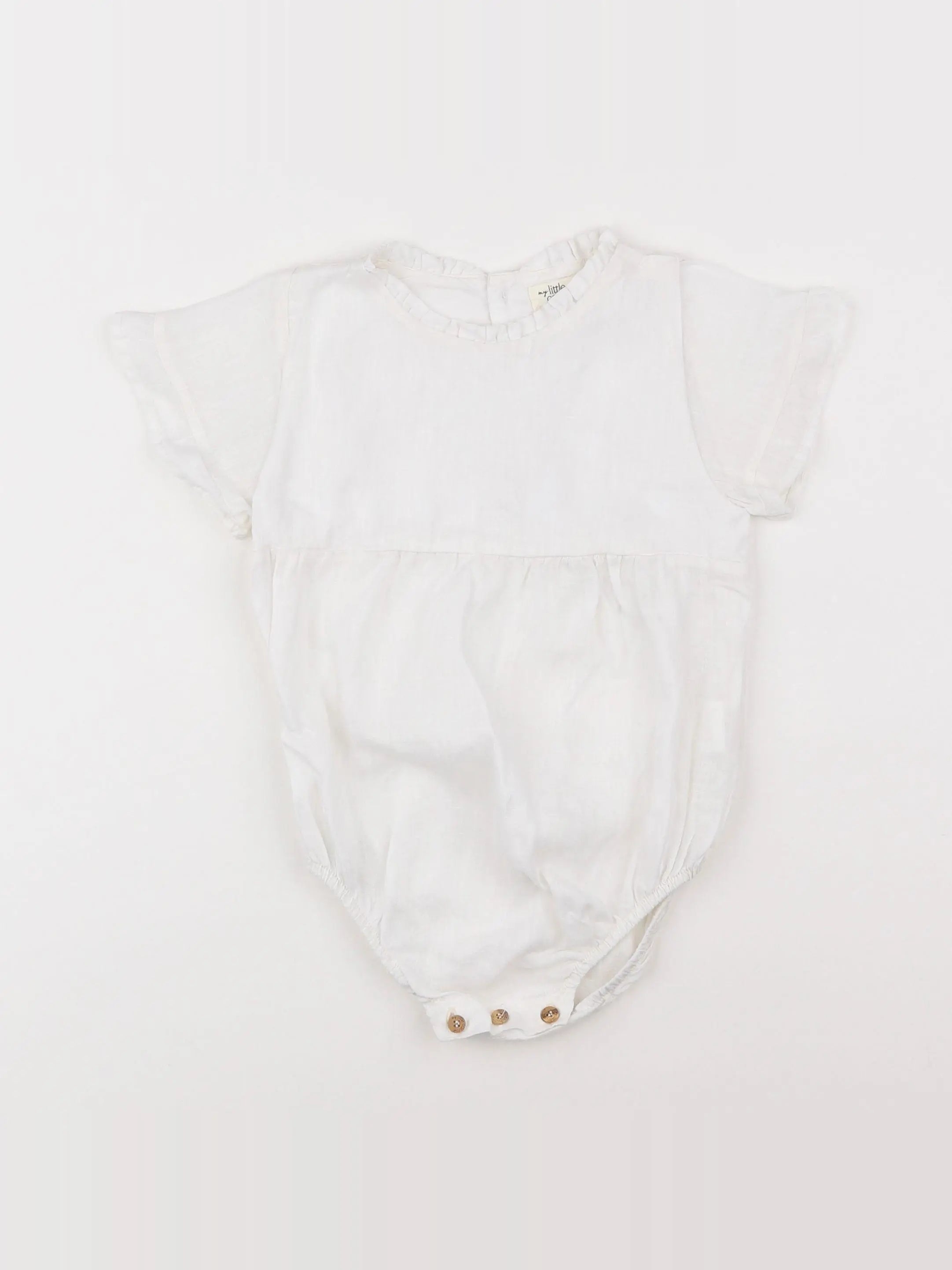 My little cozmo - combinaison blanc - 2 ans