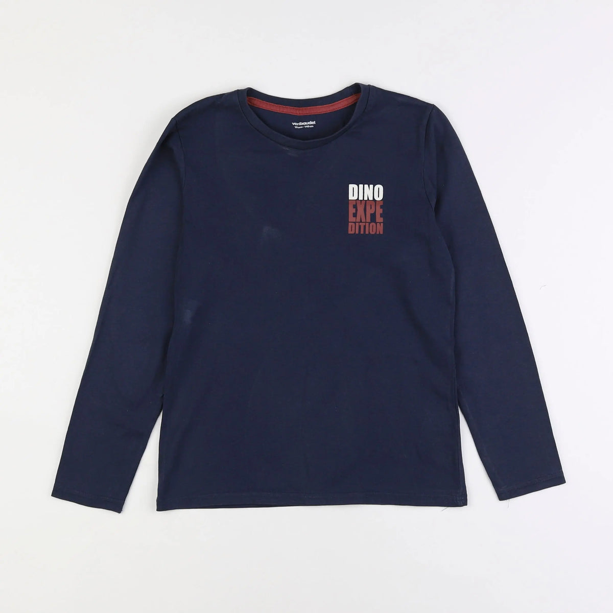 Vertbaudet - tee-shirt bleu - 10 ans