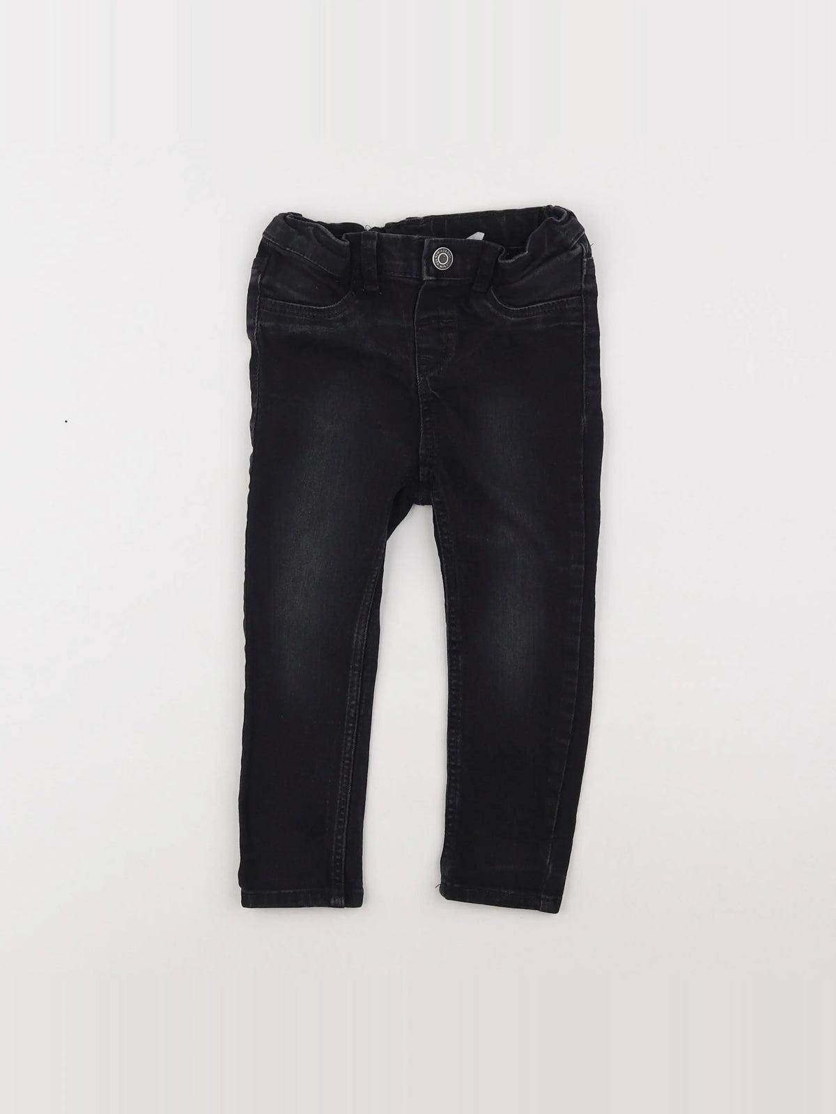 H&M - jean noir - 18 mois à 2 ans