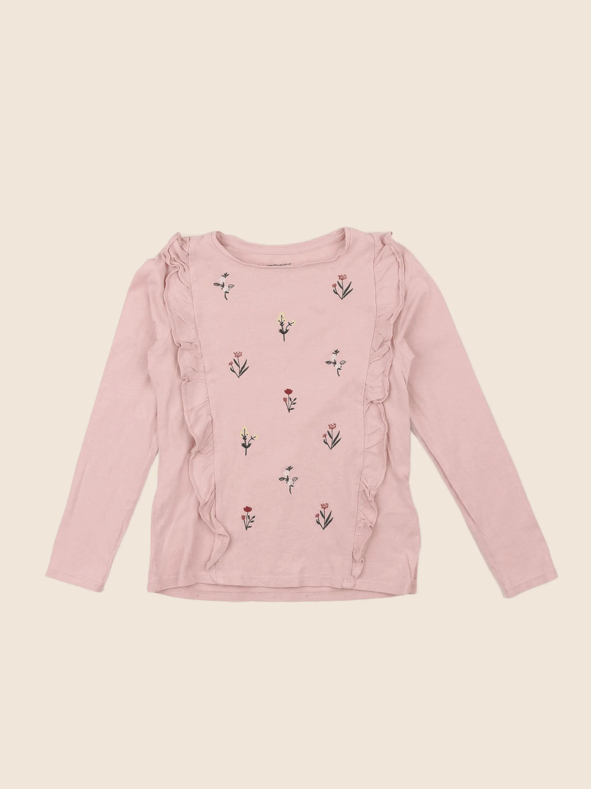 Vertbaudet - tee-shirt rose - 8 ans