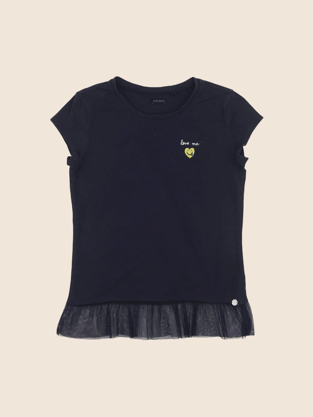 IKKS - tee-shirt bleu - 10 ans