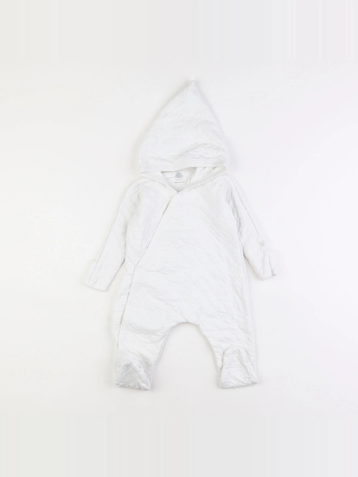 Petit Bateau - combinaison blanc - 18 mois