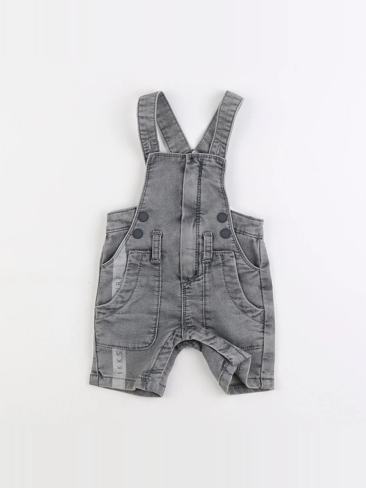 IKKS - salopette gris - 6 mois