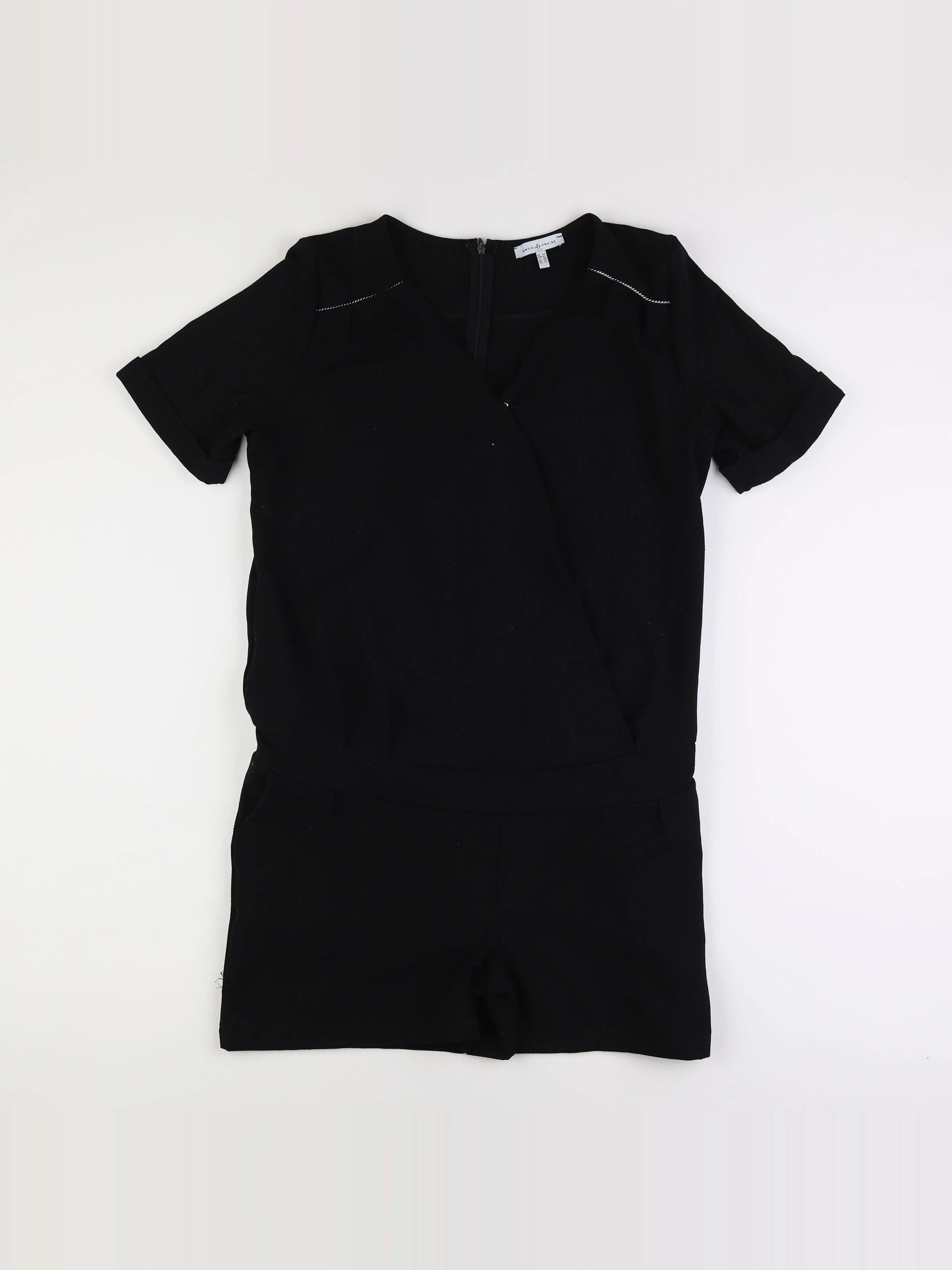 Envie de fraise - combinaison grossesse noir - 42