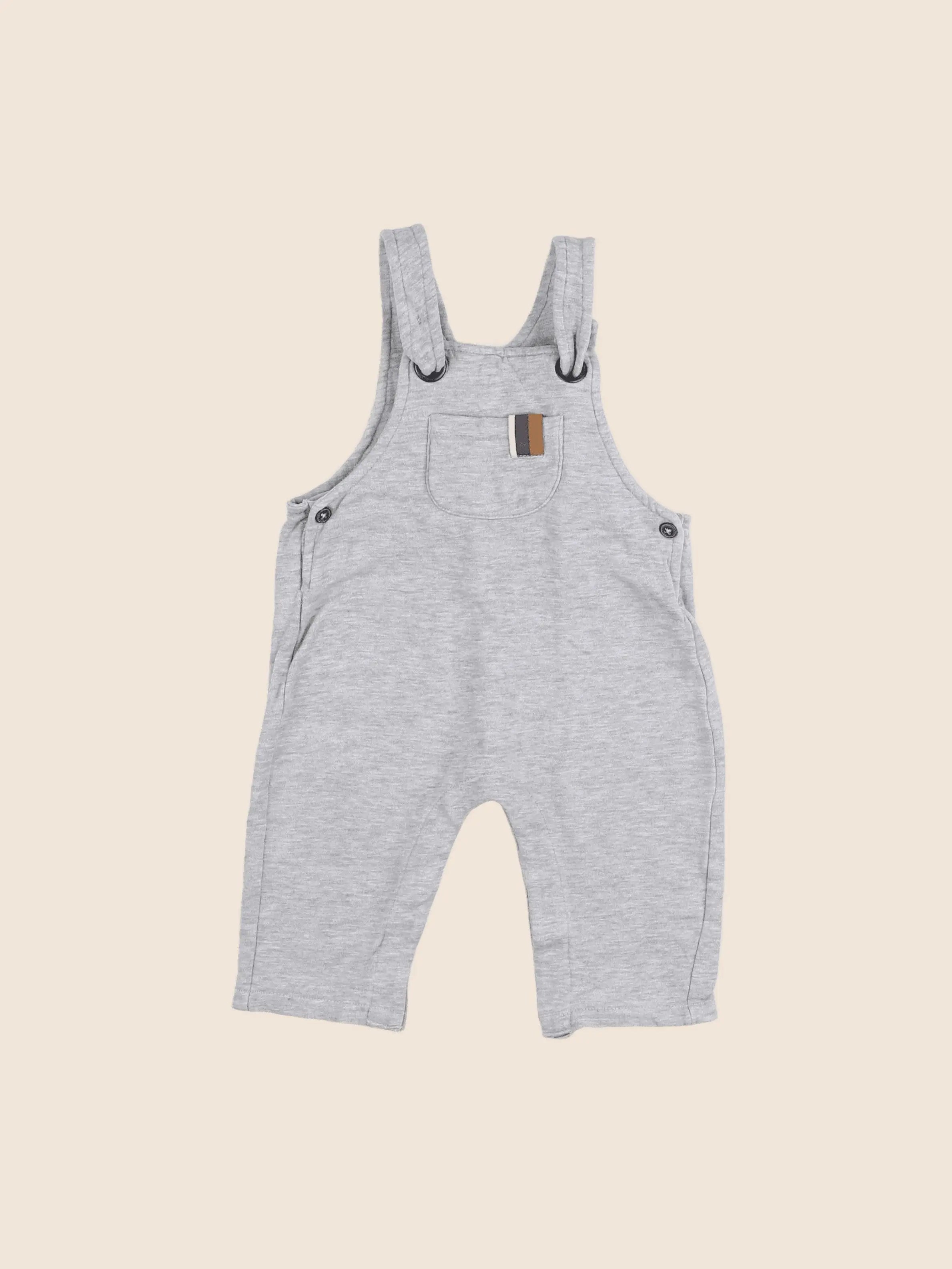 Vertbaudet - combinaison gris - 12 mois