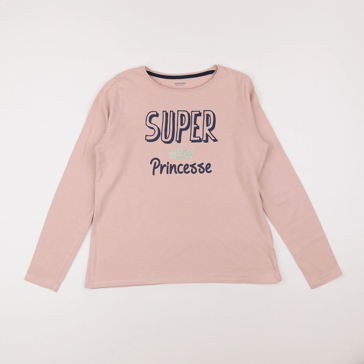 Vertbaudet - tee-shirt rose - 14 ans