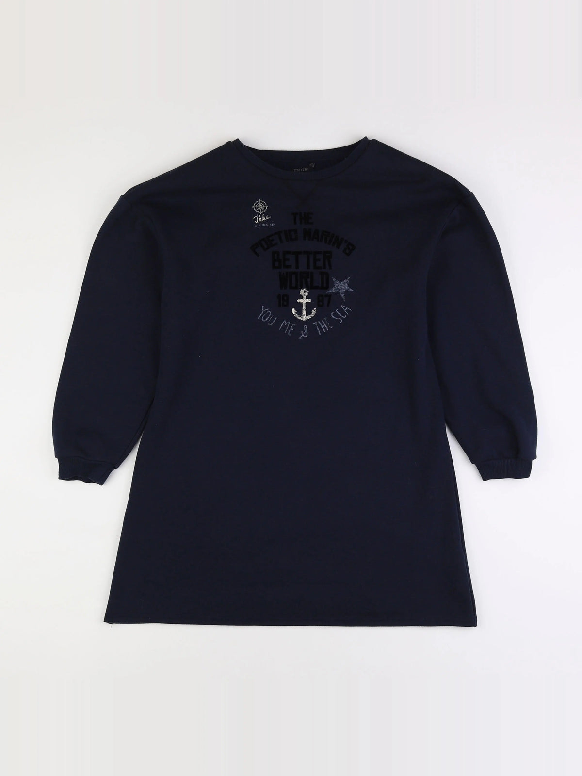 IKKS - robe bleu - 14 ans